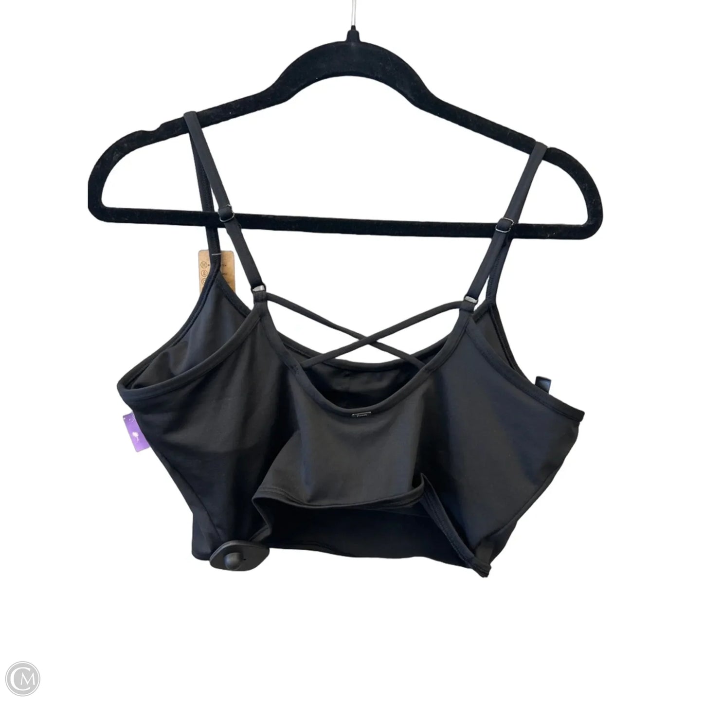 Athletic Bra By Pink In Black, Size: Xl