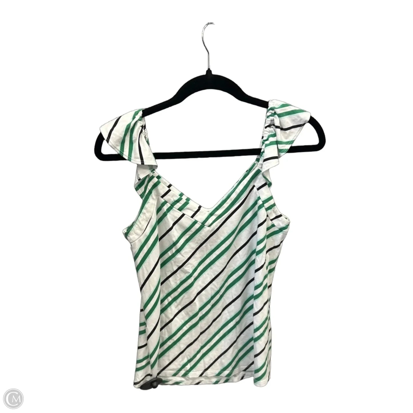 Top Sleeveless By White House Black Market In Striped Pattern, Size: S
