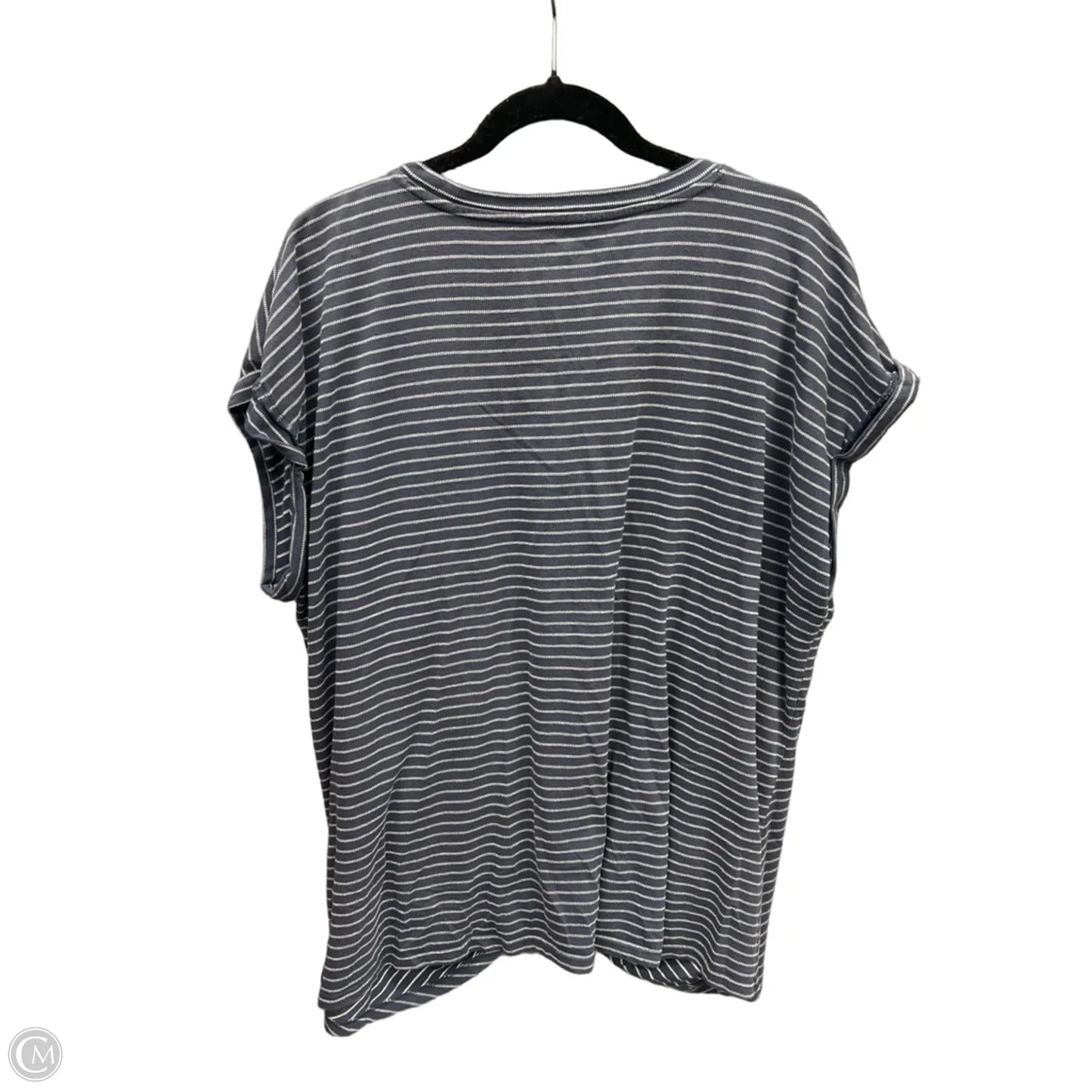 Top Short Sleeve By Maurices In Blue, Size: 2x