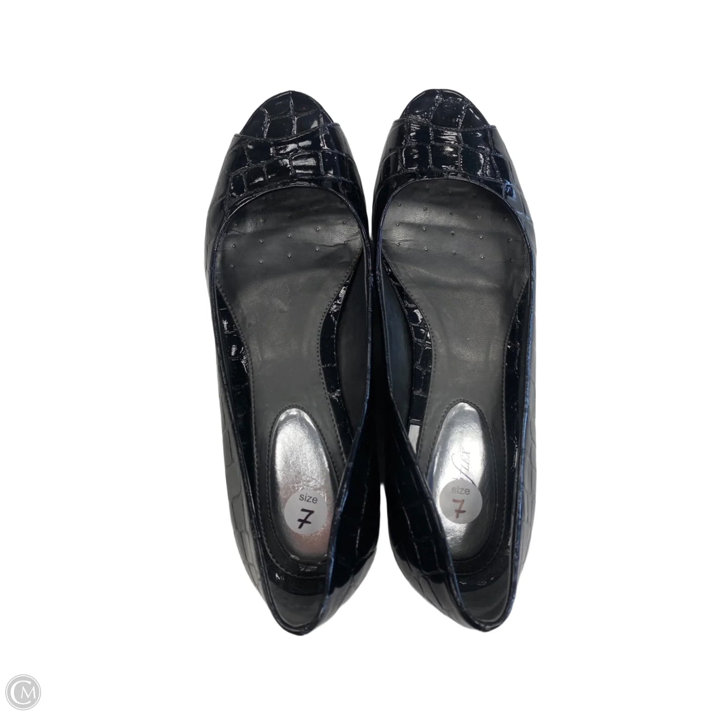 Shoes Heels Wedge By Alfani In Black, Size: 7