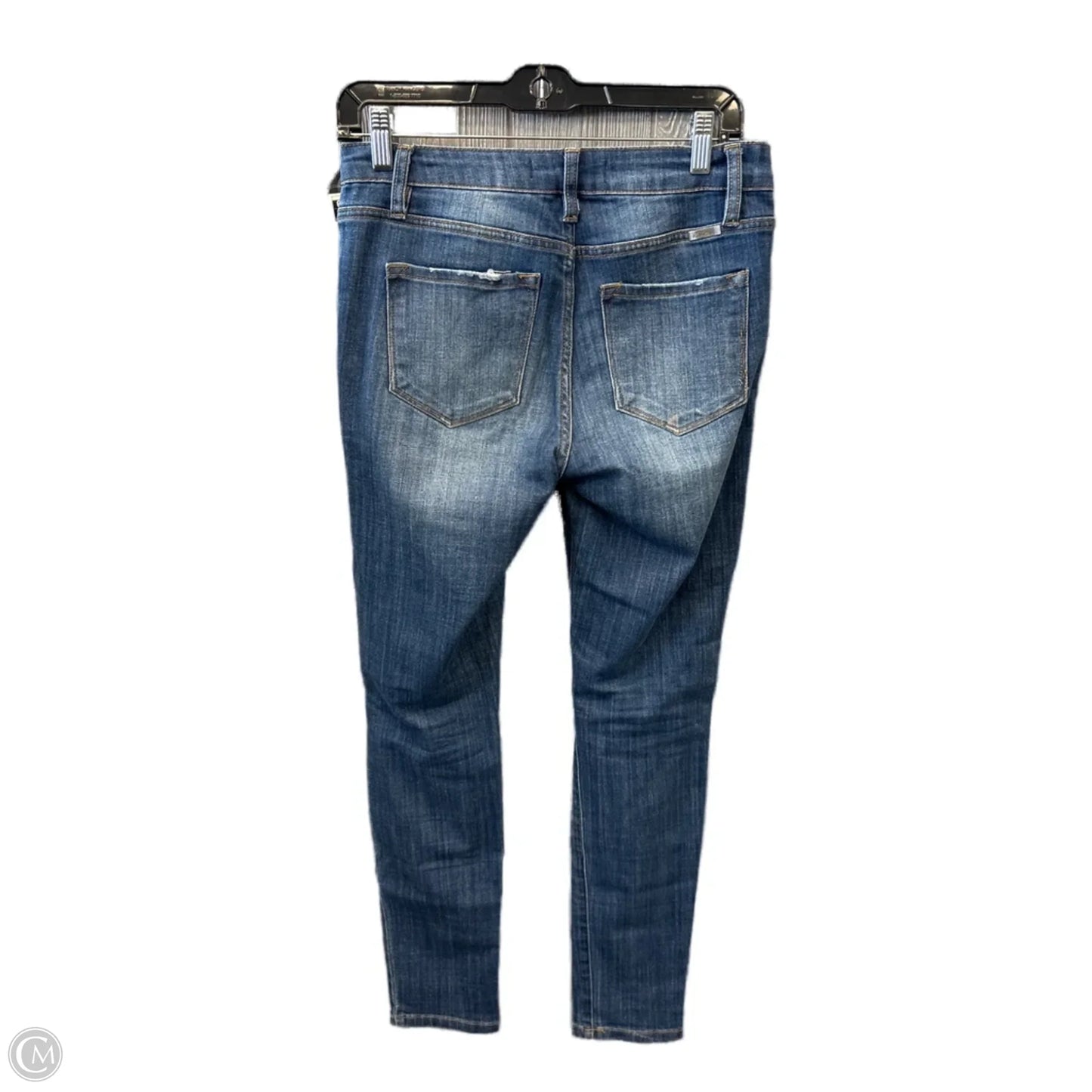 Jeans Skinny By Kancan In Blue Denim, Size: 4