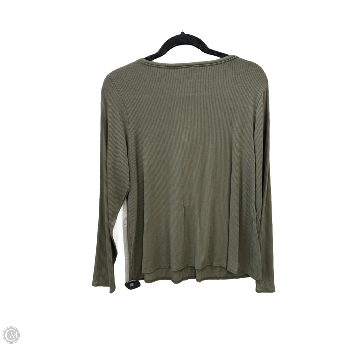 Top Long Sleeve By Old Navy In Green, Size: M