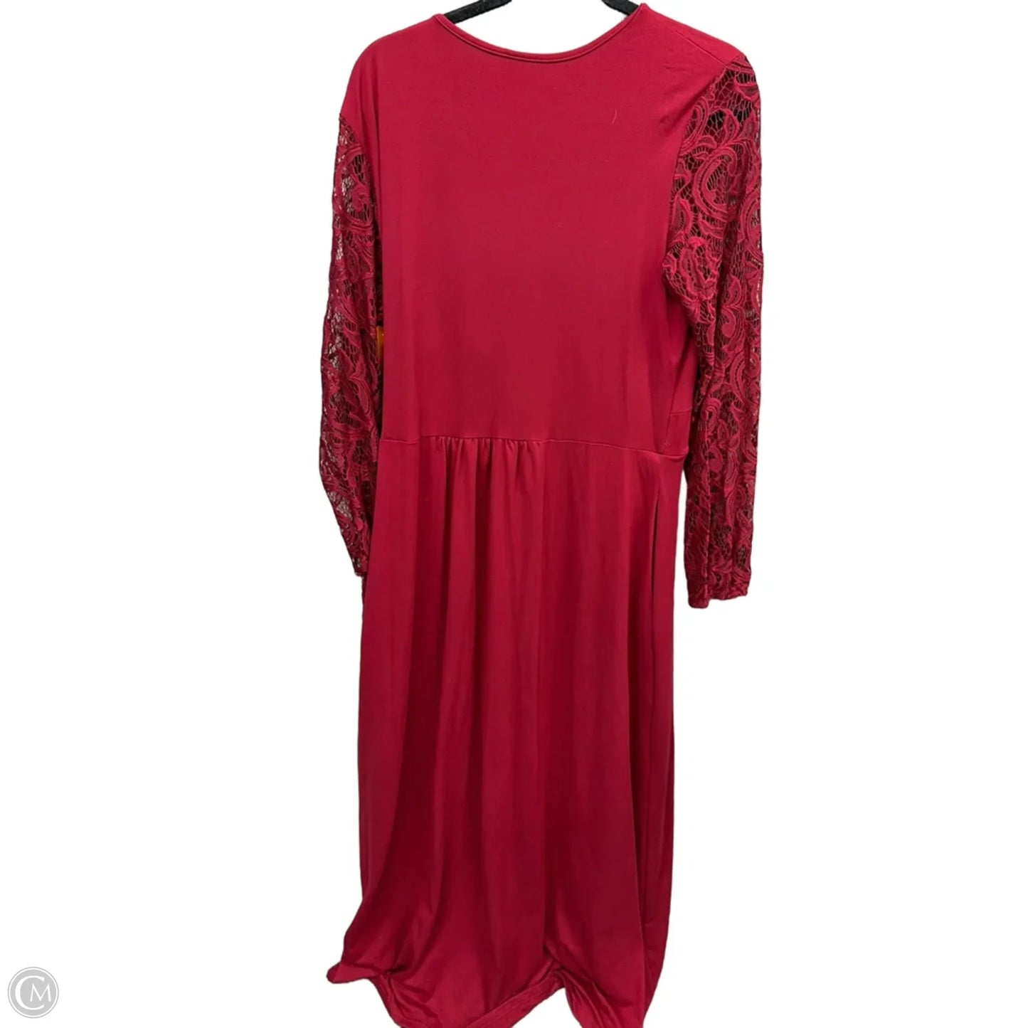 Dress Casual Maxi By Clothes Mentor In Red, Size: Xxl