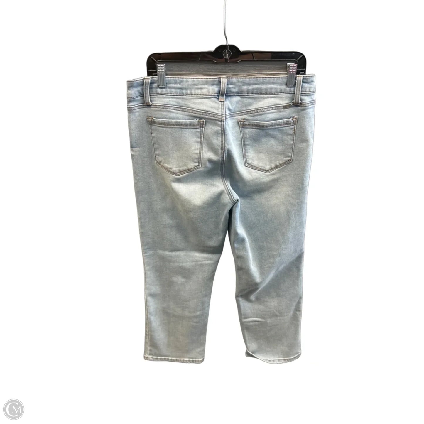 Jeans Cropped By 1822 Denim In Blue Denim, Size: 12
