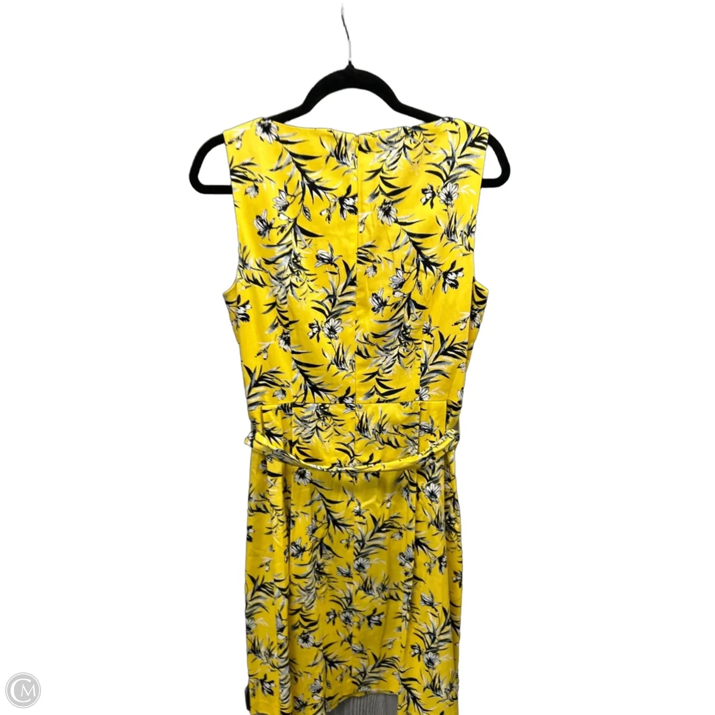 Dress Casual Short By Jones Studio In Yellow, Size: M