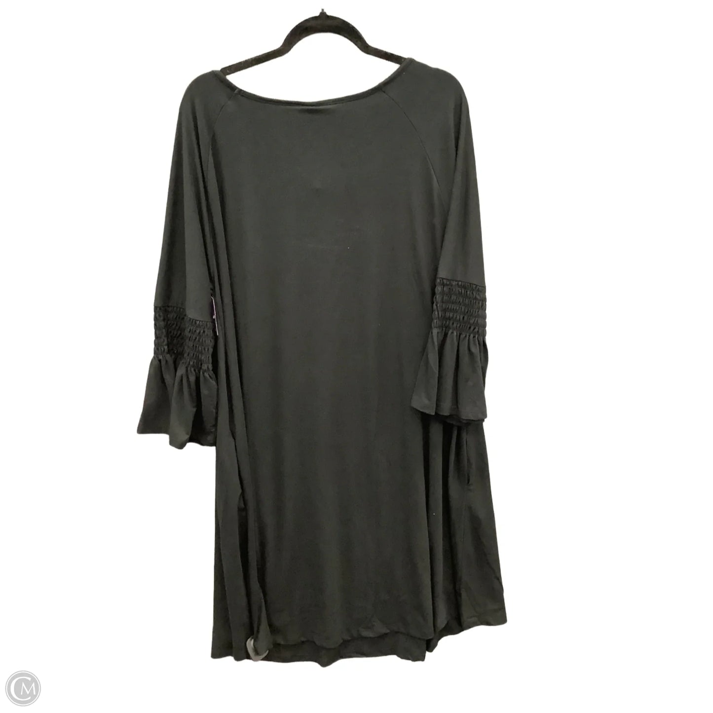 Dress Casual Short By Agnes & Dora In Black, Size: 3x