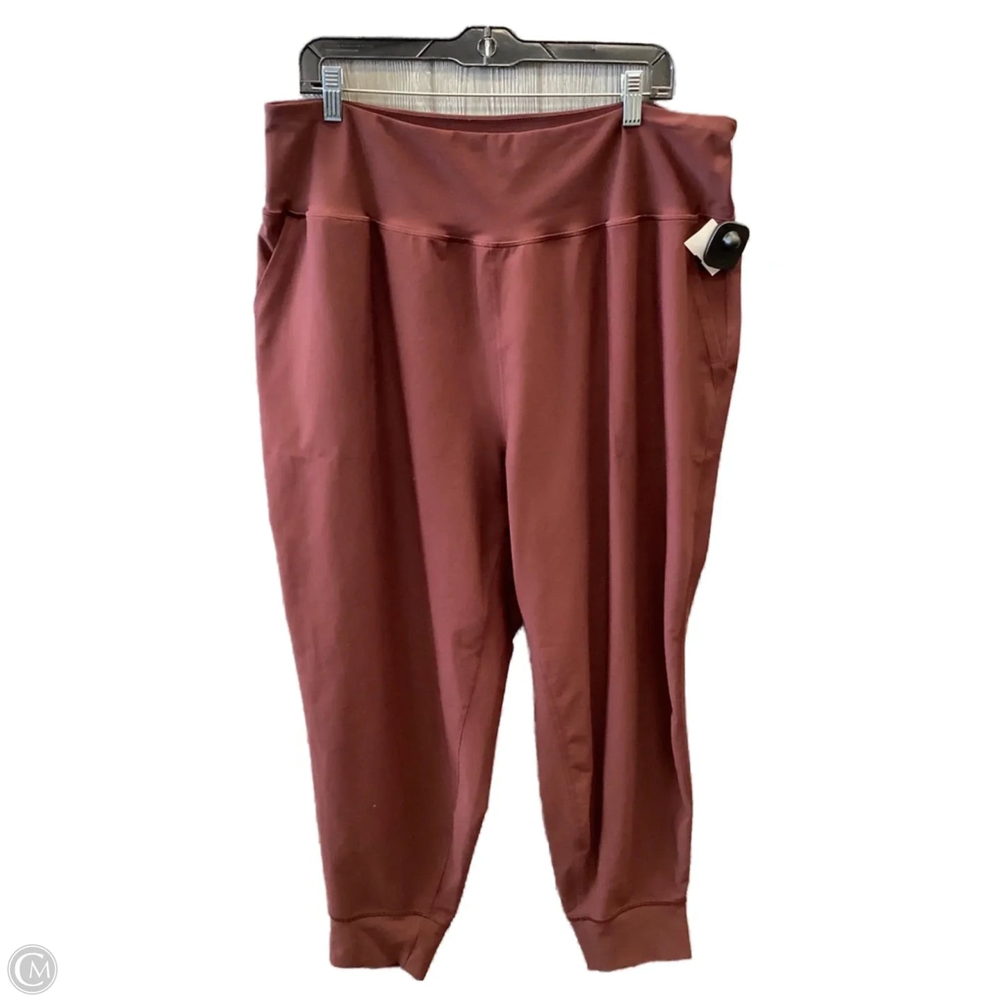 Athletic Pants By Old Navy In Maroon, Size: 2x