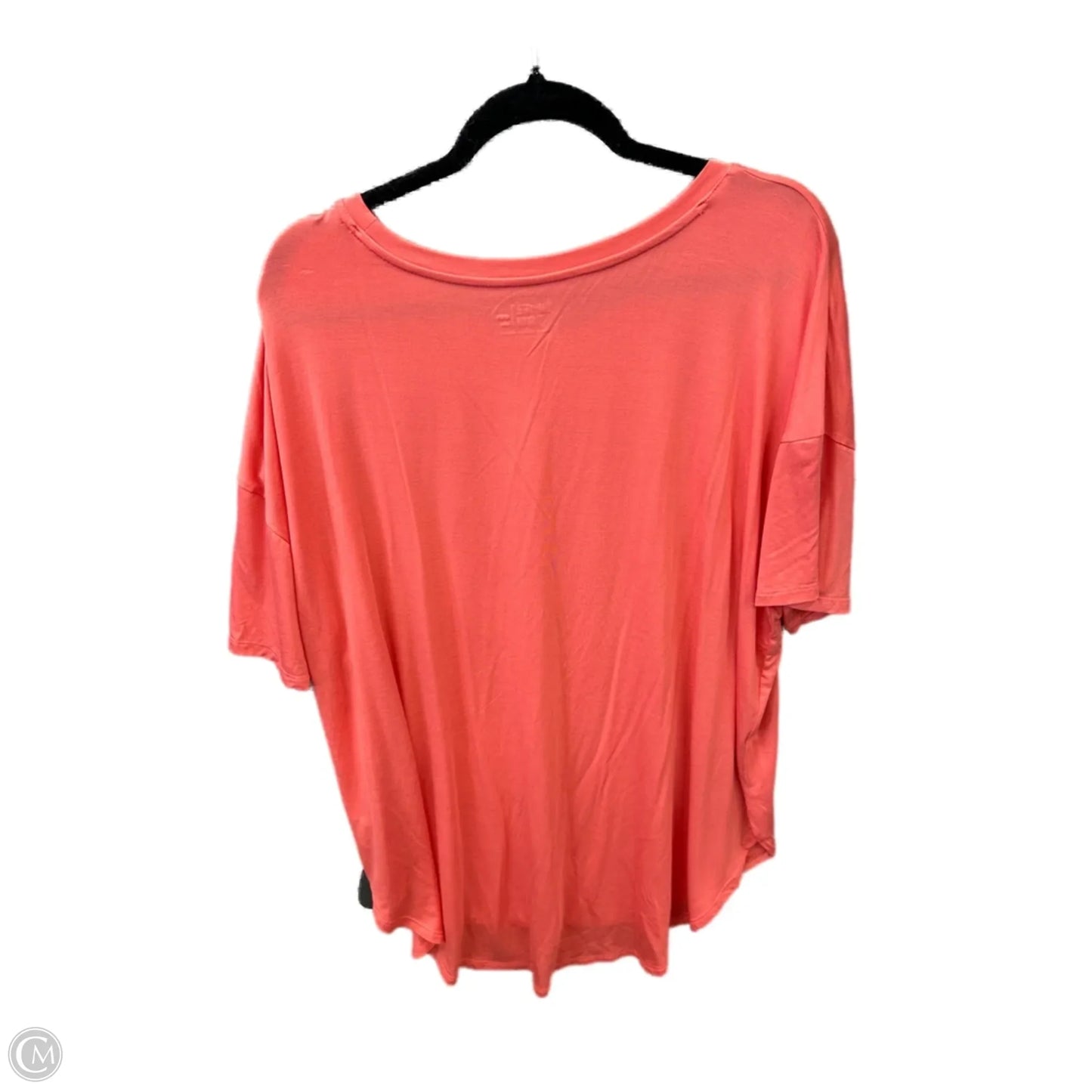 Top Short Sleeve By Time And Tru In Orange, Size: Xxl