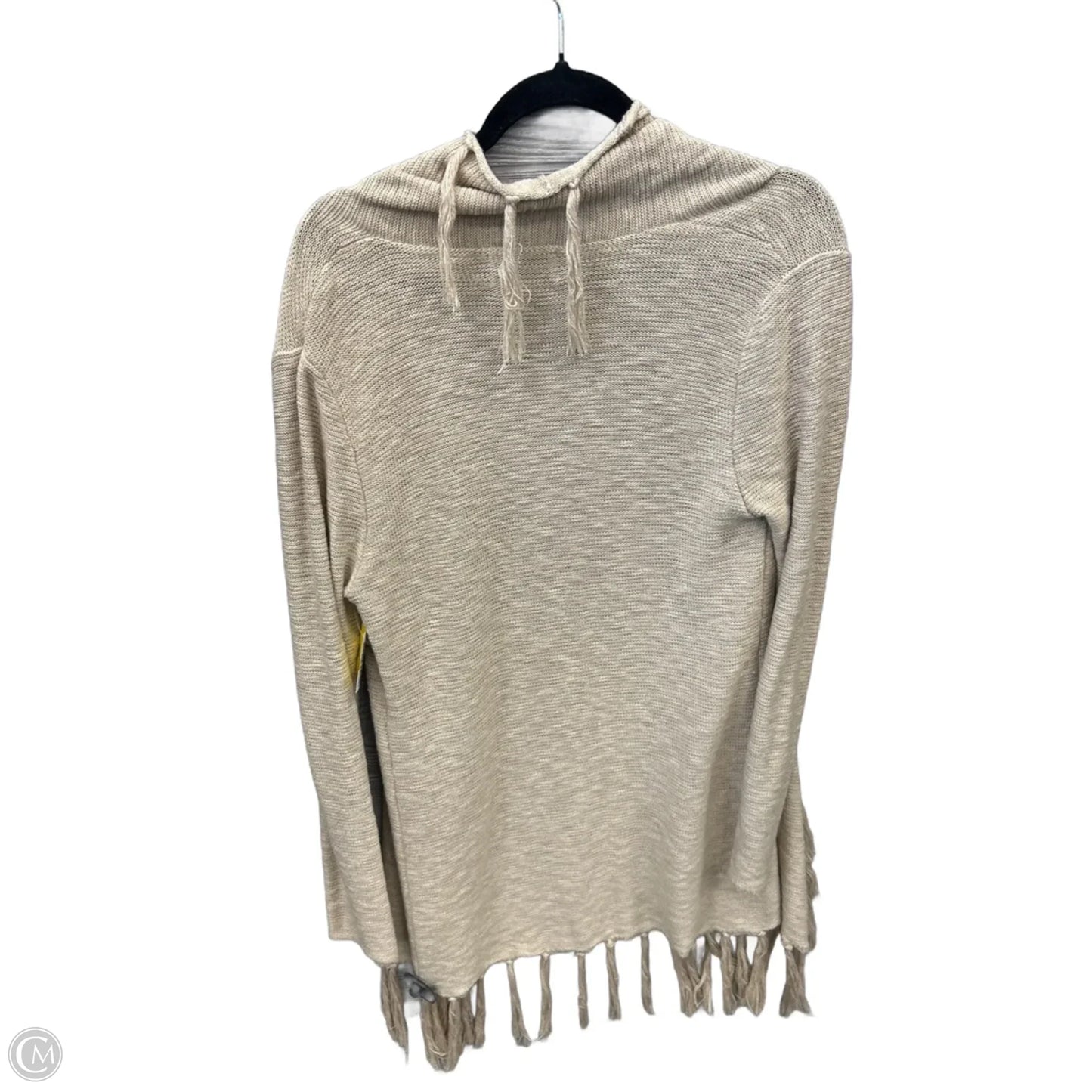 Cardigan By Clothes Mentor In Beige, Size: L