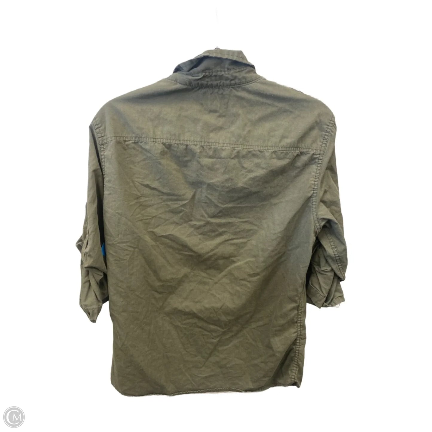 Top Long Sleeve By Rock And Republic In Green, Size: S