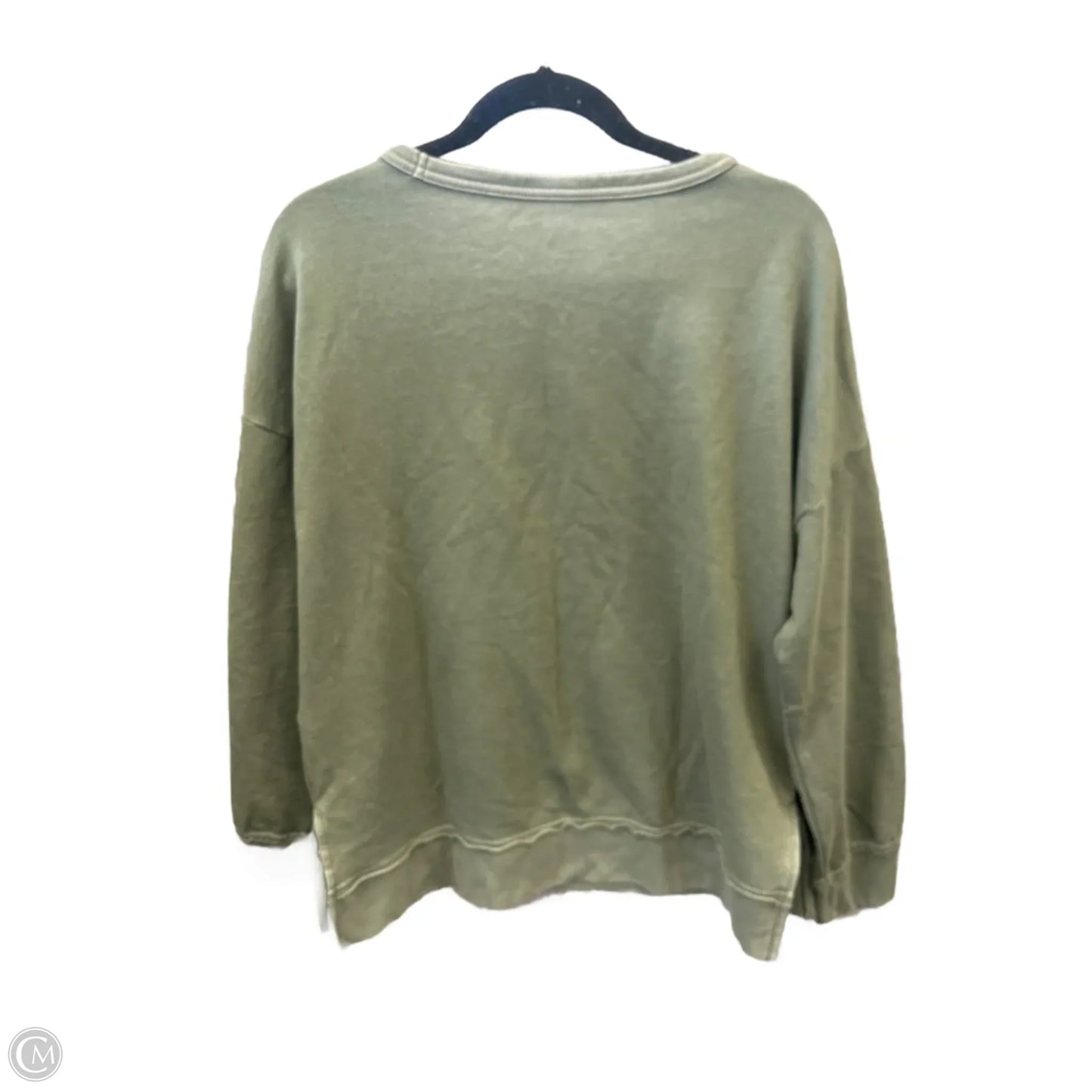 Top Long Sleeve By Buffalo David Bitton In Green, Size: S