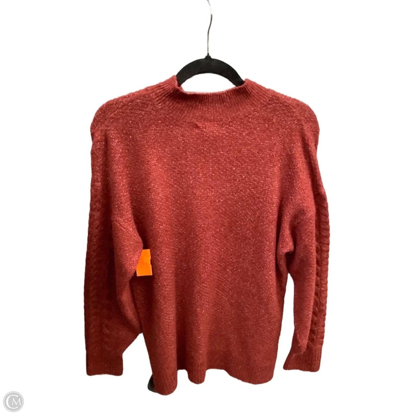 Sweater By Clothes Mentor In Red, Size: M