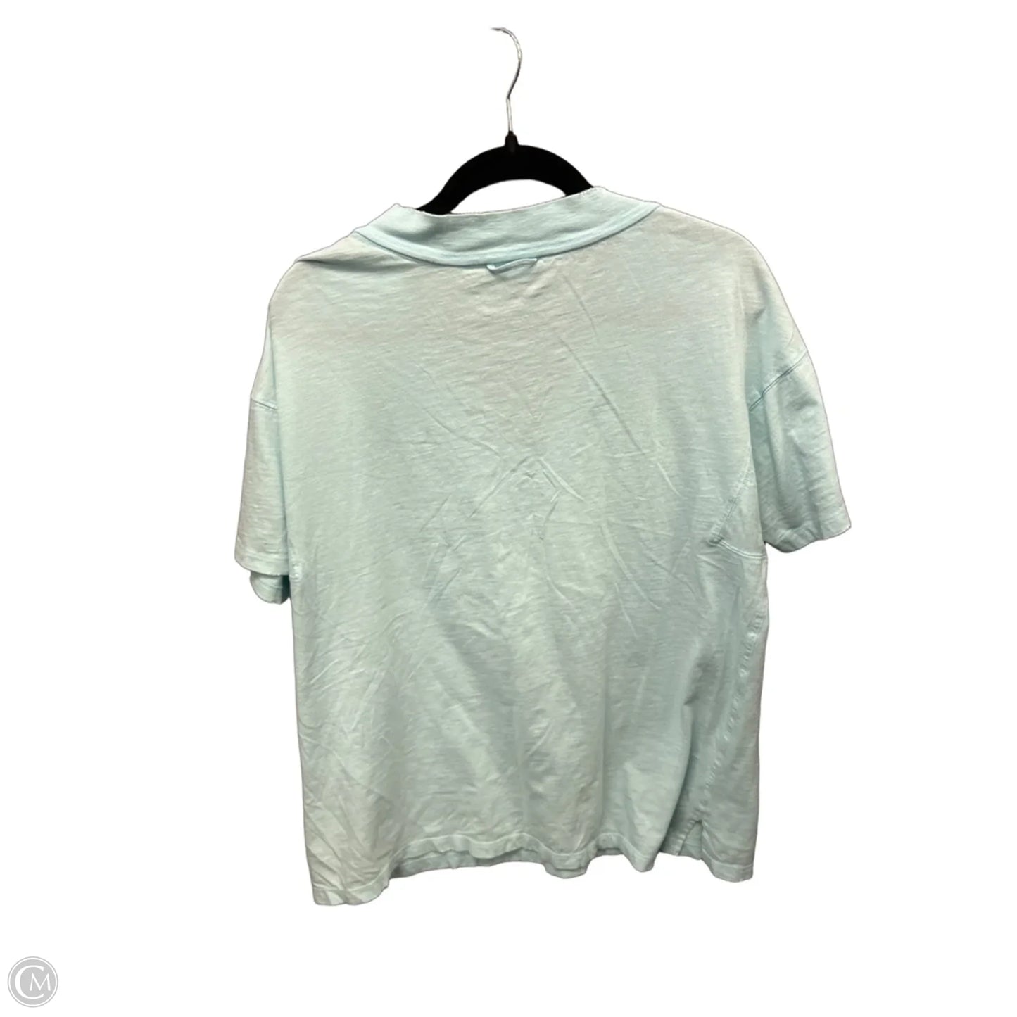 Top Short Sleeve By Aerie In Blue, Size: Sp