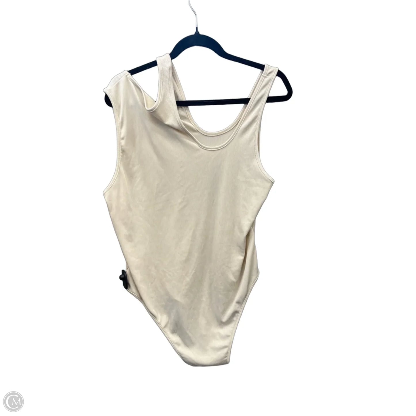 Top Sleeveless By Shein In Cream, Size: 2x