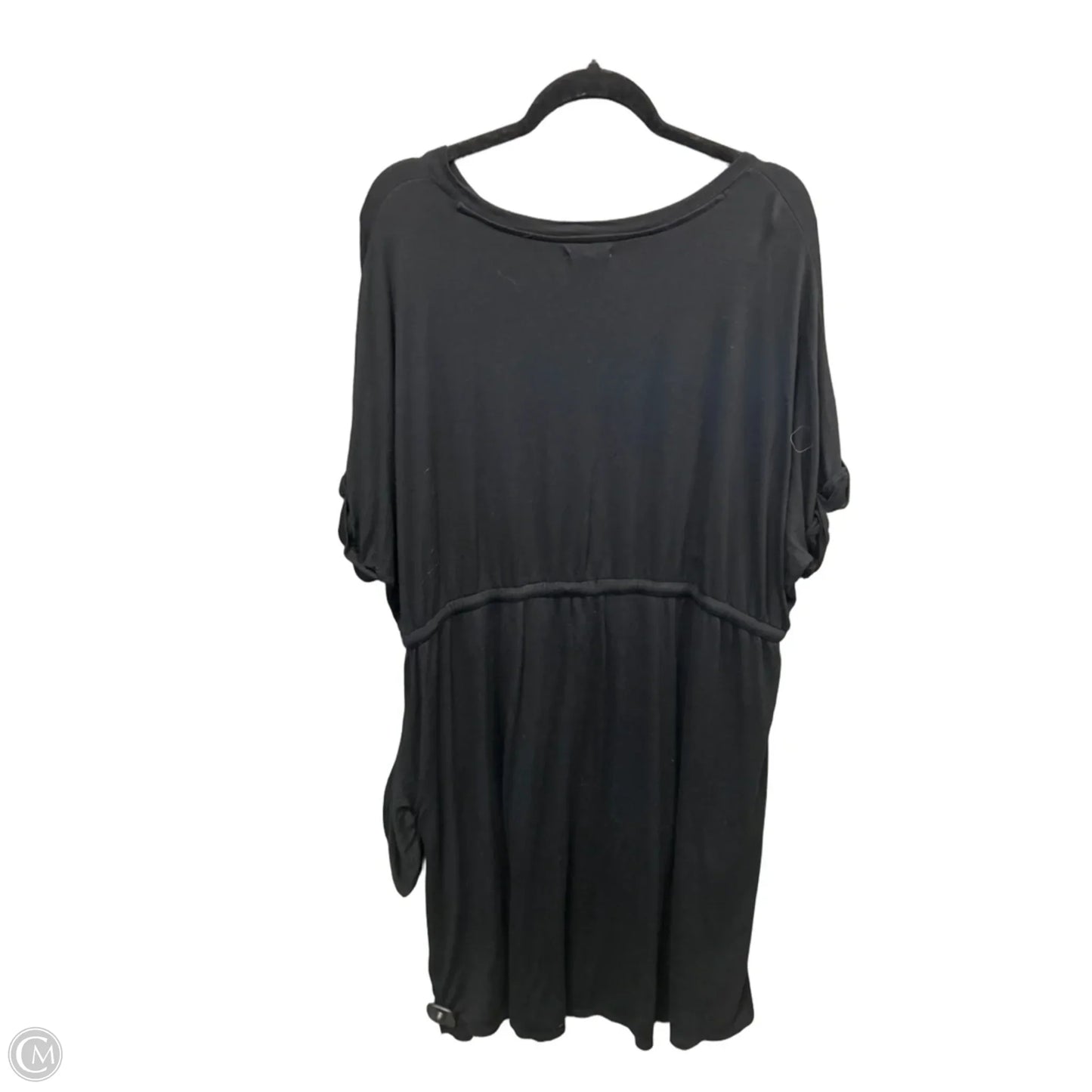 Dress Casual Midi By Maurices In Black, Size: 2x