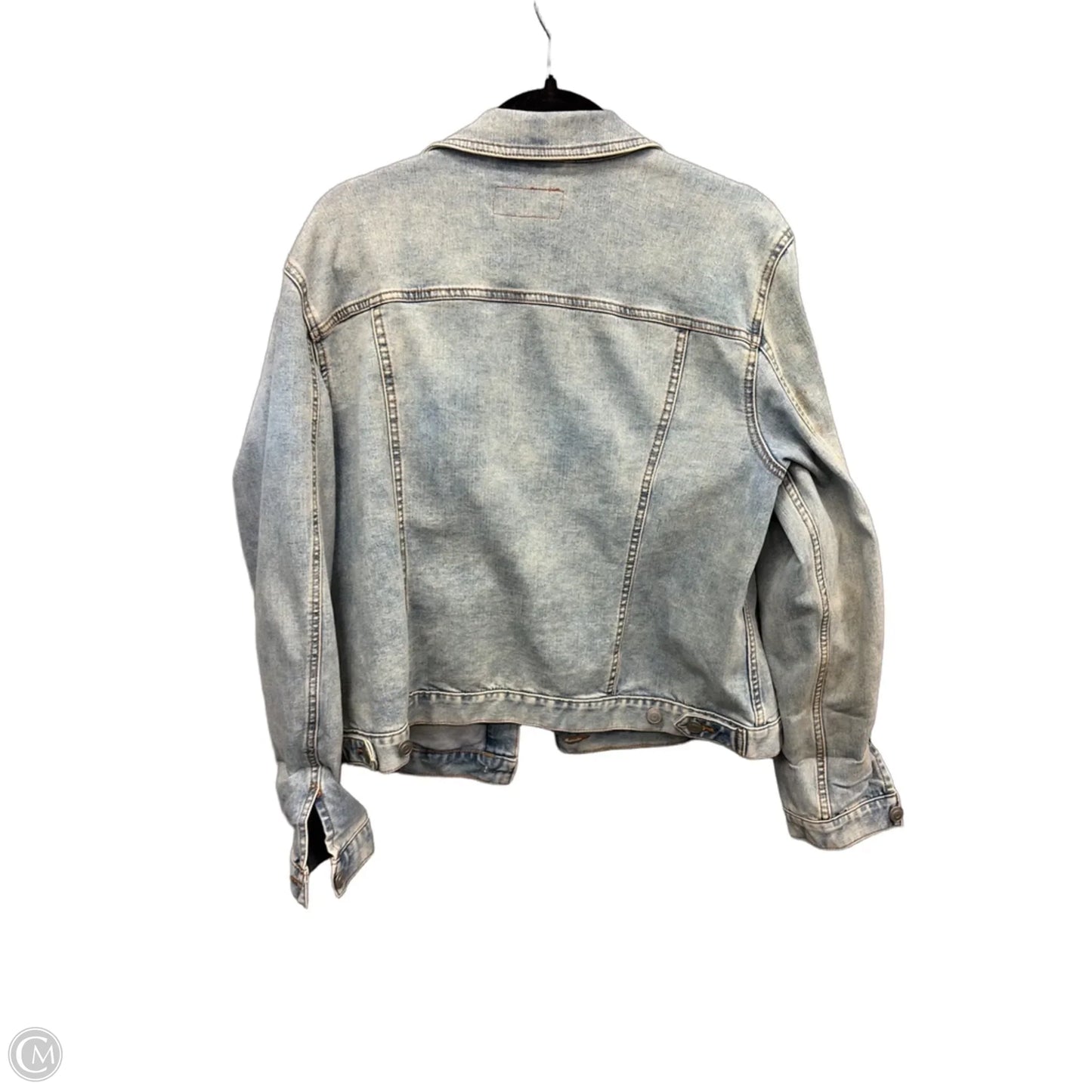 Jacket Denim By Time And Tru In Blue Denim, Size: Xl
