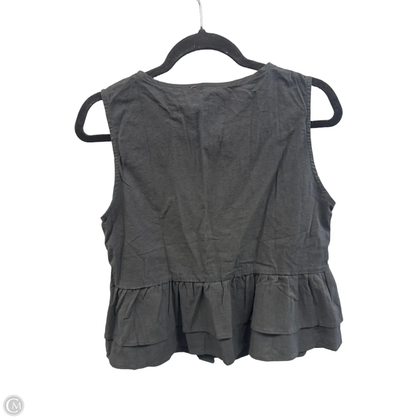 Top Sleeveless By Shein In Black, Size: L