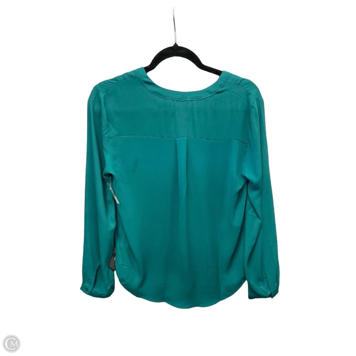 Top Long Sleeve By Miami In Green, Size: S