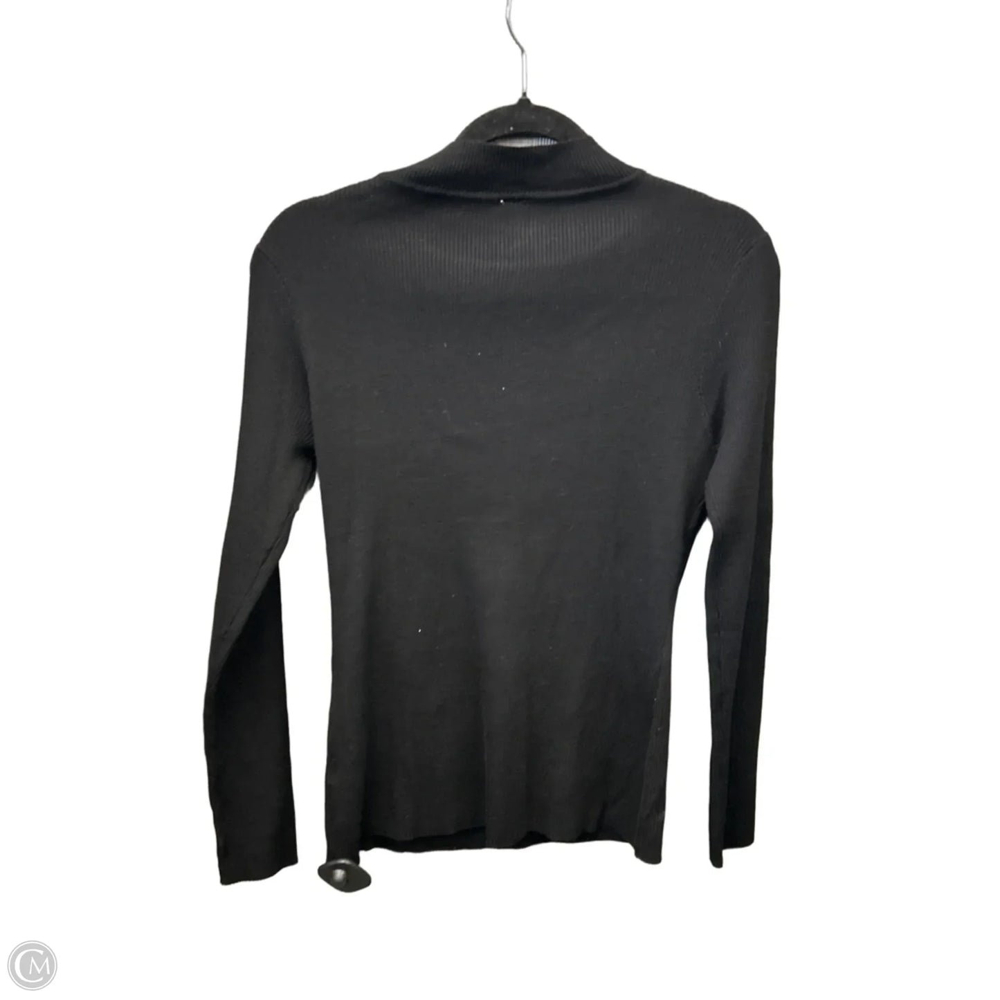 Top Long Sleeve By Clothes Mentor In Black, Size: L