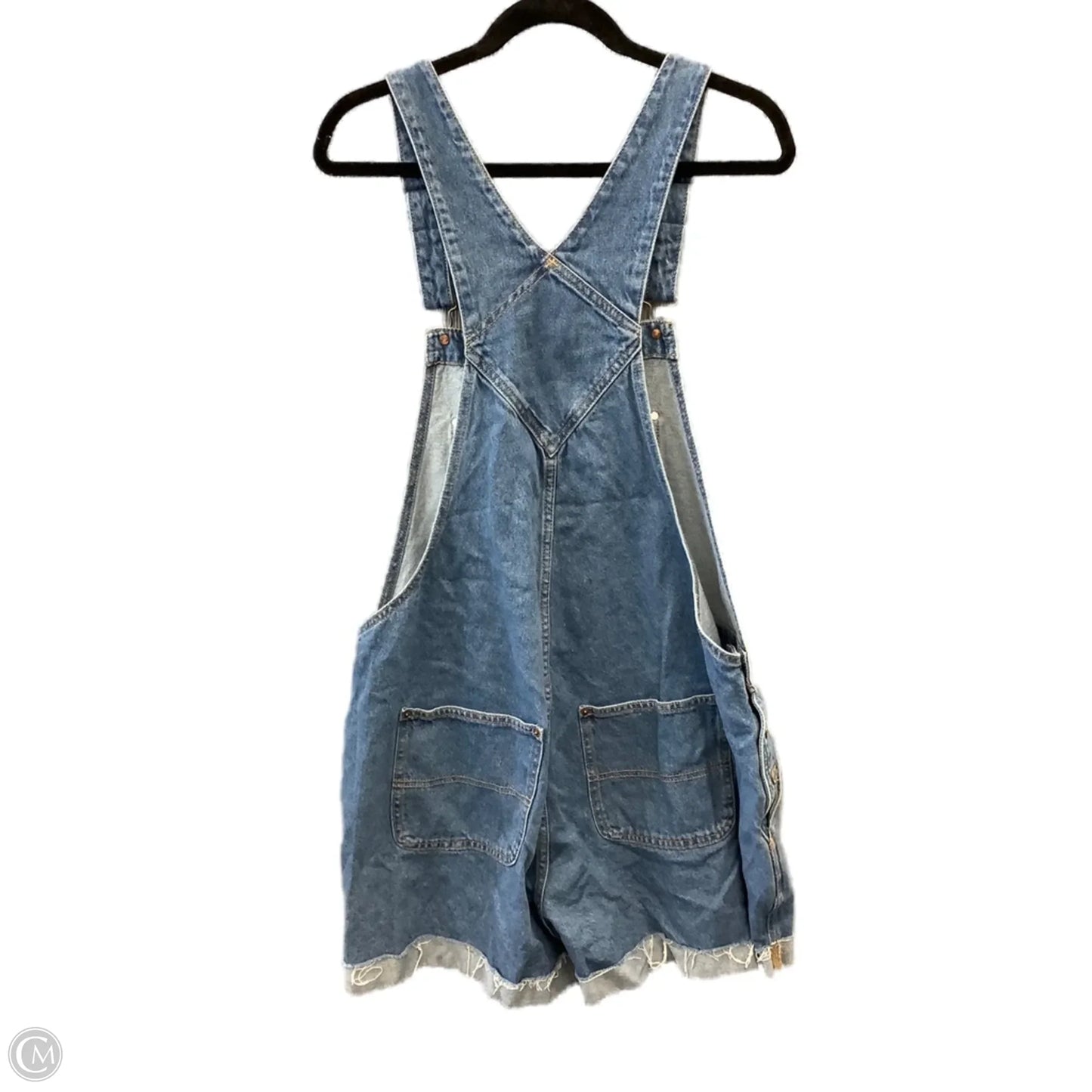 Shortalls By Old Navy In Blue Denim, Size: Xl
