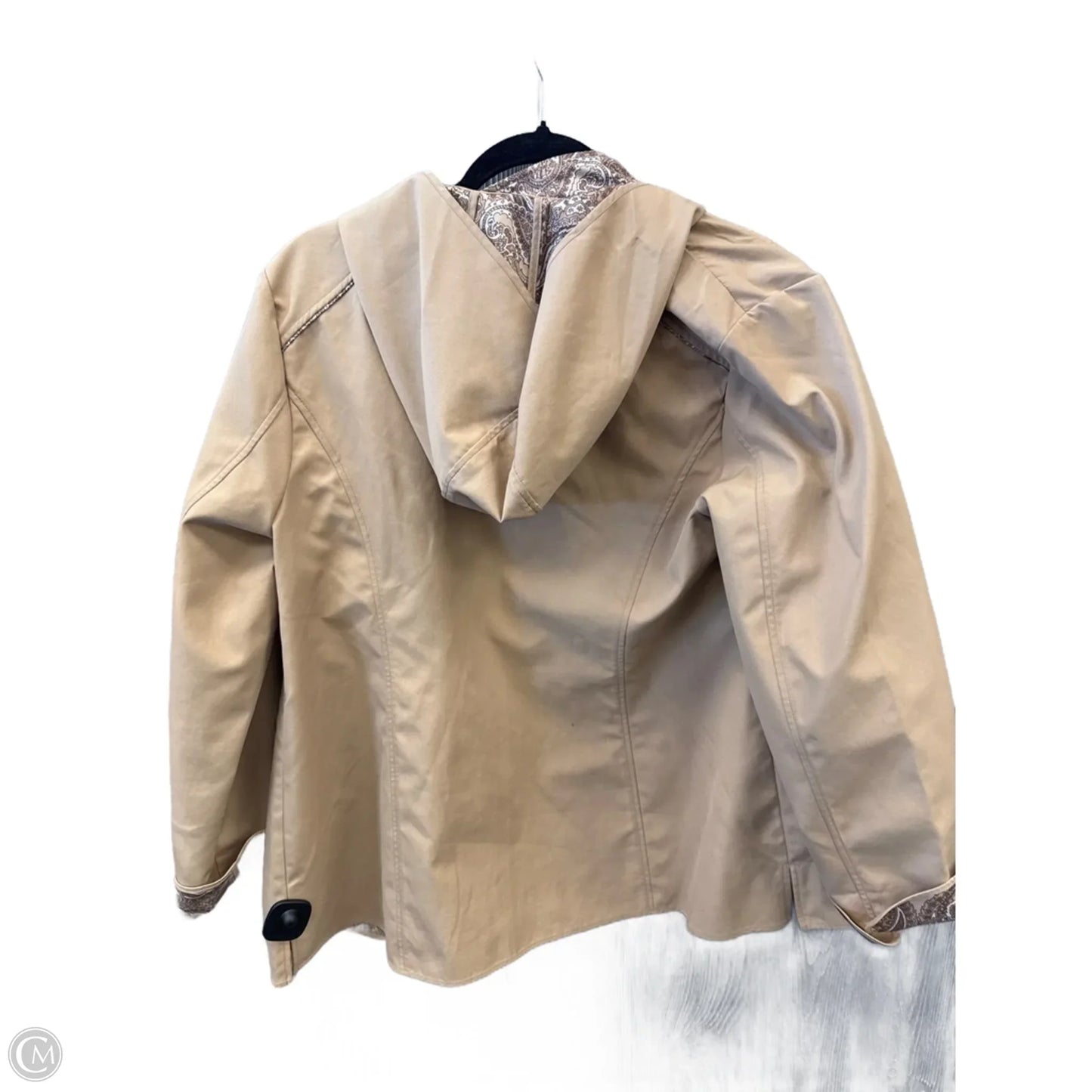 Coat Other By Dennis Basso Qvc In Tan, Size: S