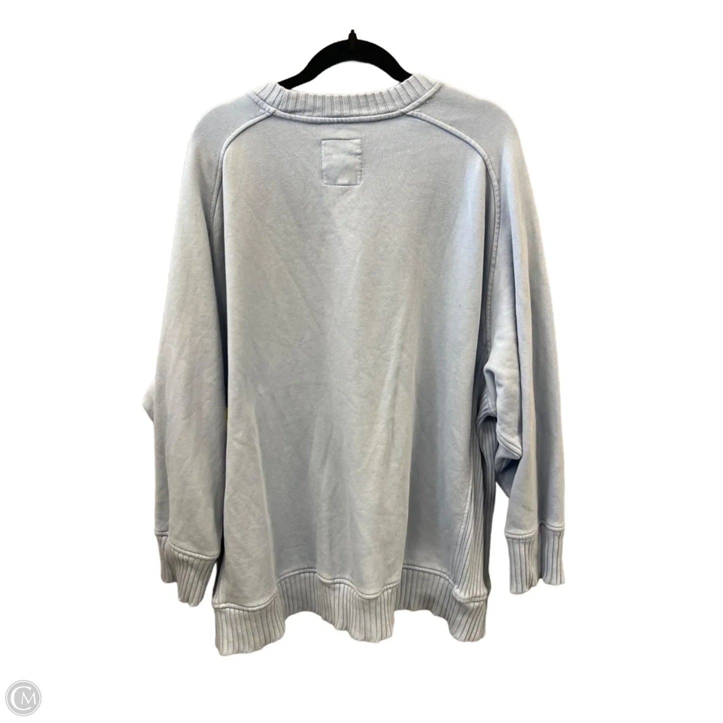 Sweatshirt Crewneck By Aerie In Blue, Size: Xl