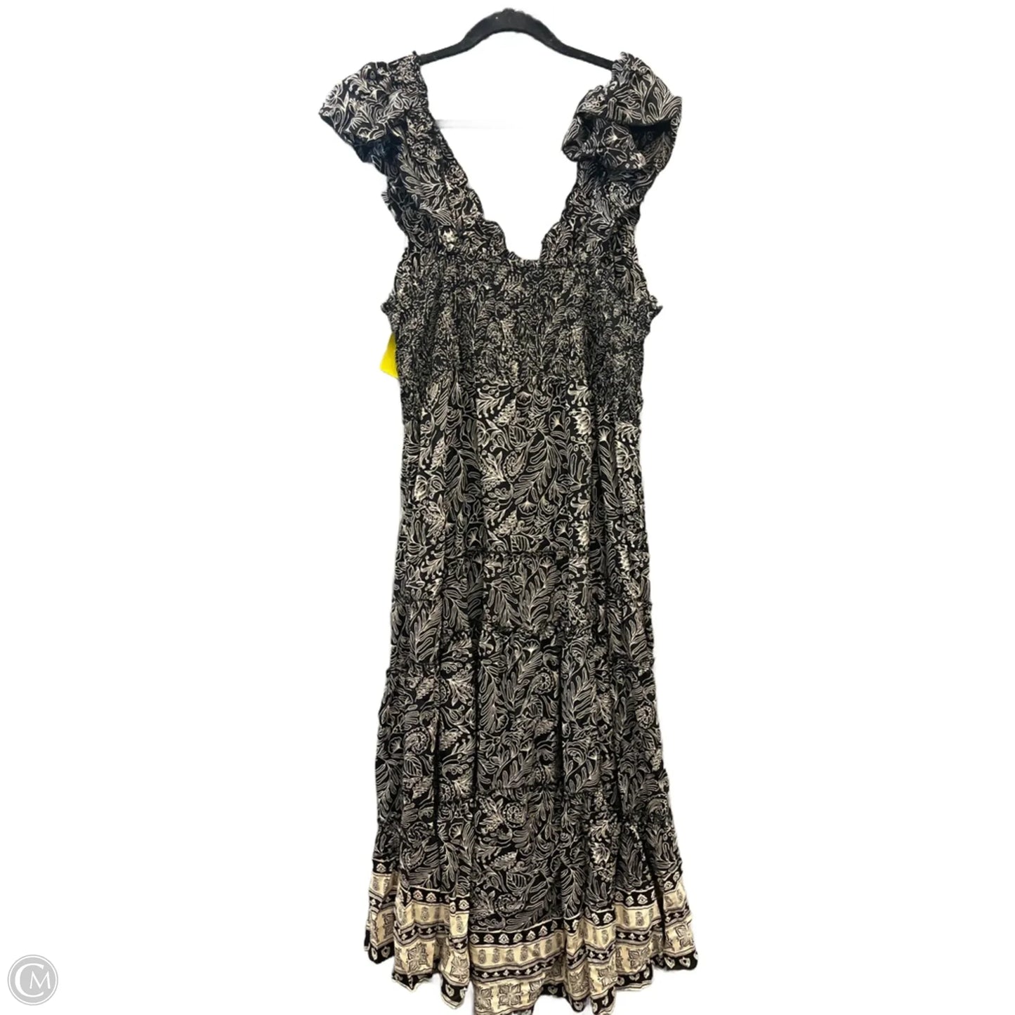 Dress Casual Maxi By Angie In Black, Size: 2x