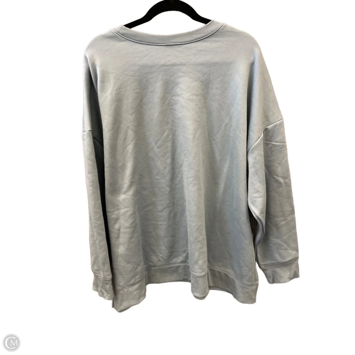 Top Long Sleeve By Clothes Mentor In Blue, Size: 3x