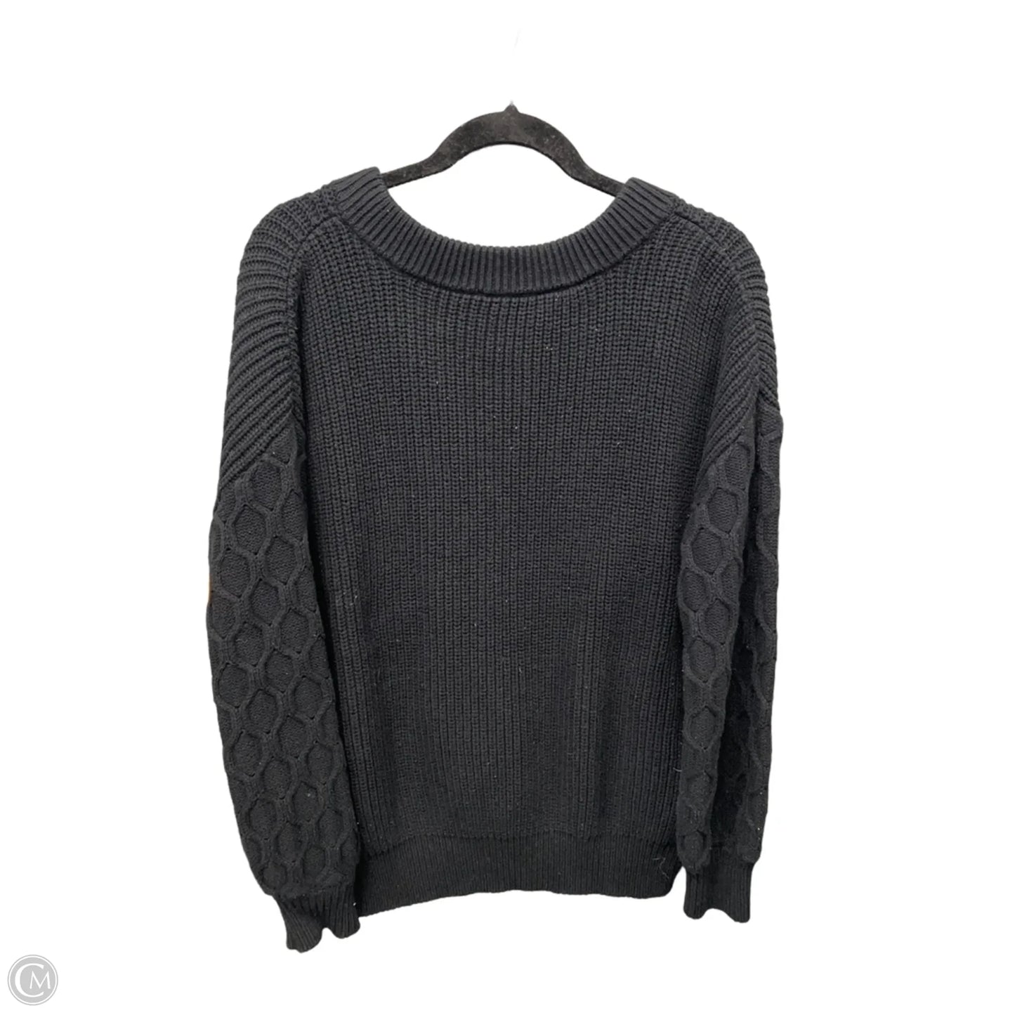 Sweater By International Concepts In Black, Size: S