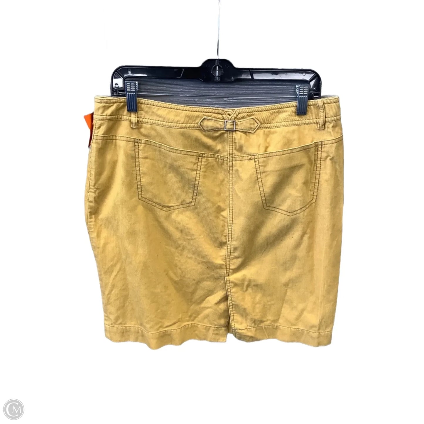 Skirt Midi By Loft In Yellow, Size: 10