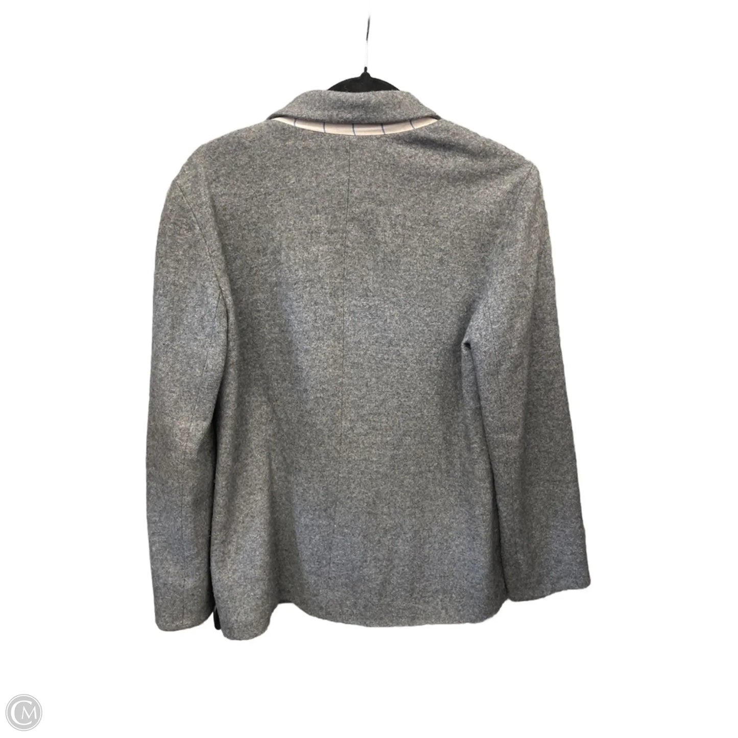 Blazer By Clothes Mentor In Grey, Size: M