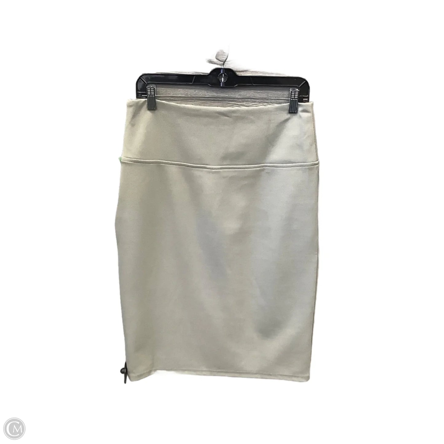 Skirt Midi By Clothes Mentor In Grey, Size: 4