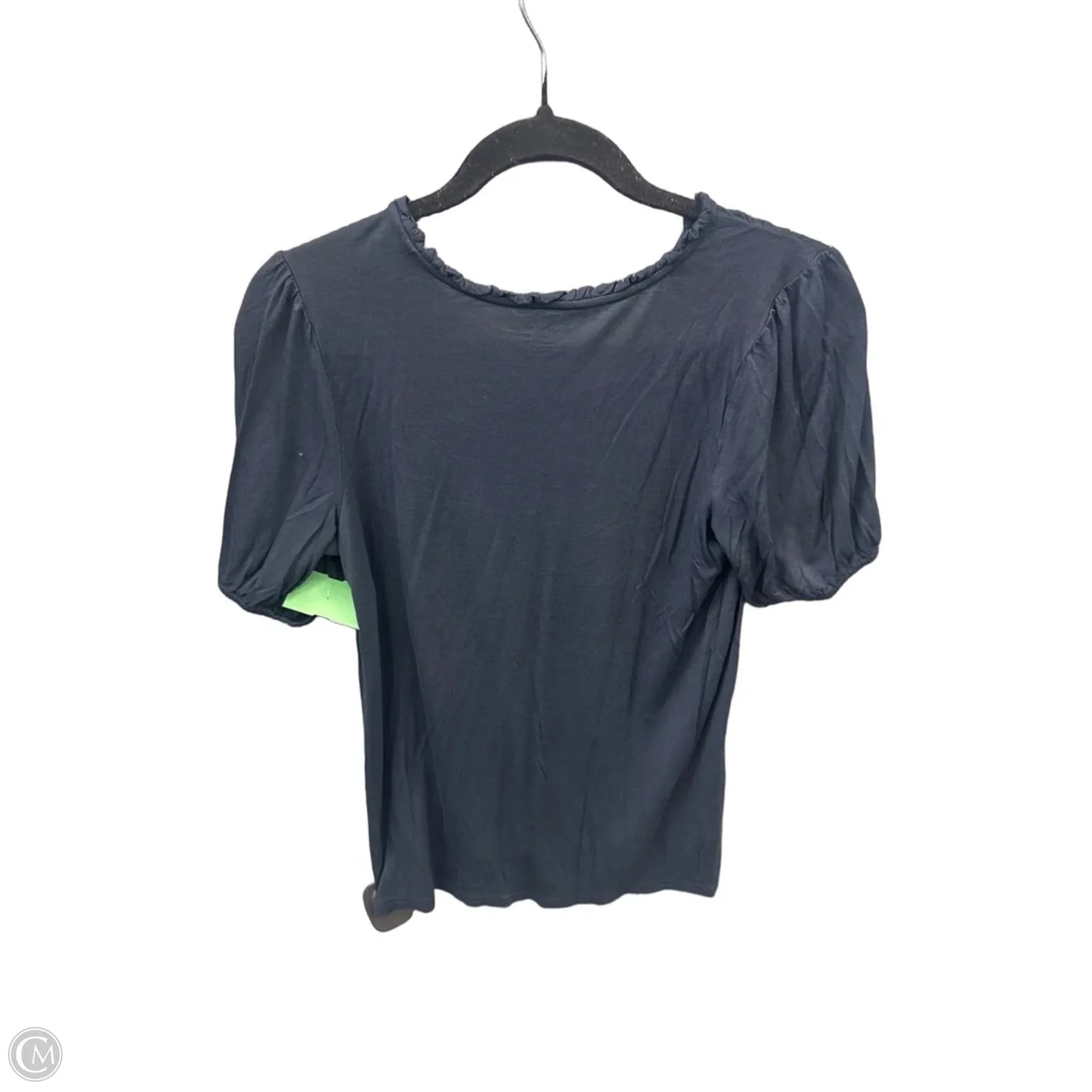 Top Short Sleeve By Loft In Blue, Size: Xs