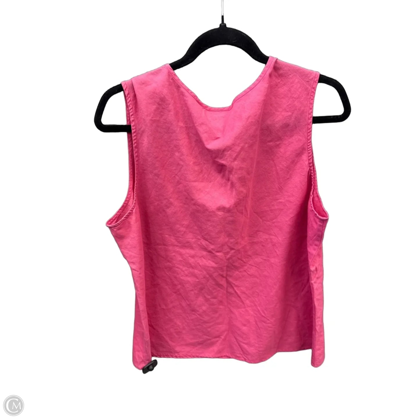 Top Sleeveless By West Bound In Pink, Size: Xlp