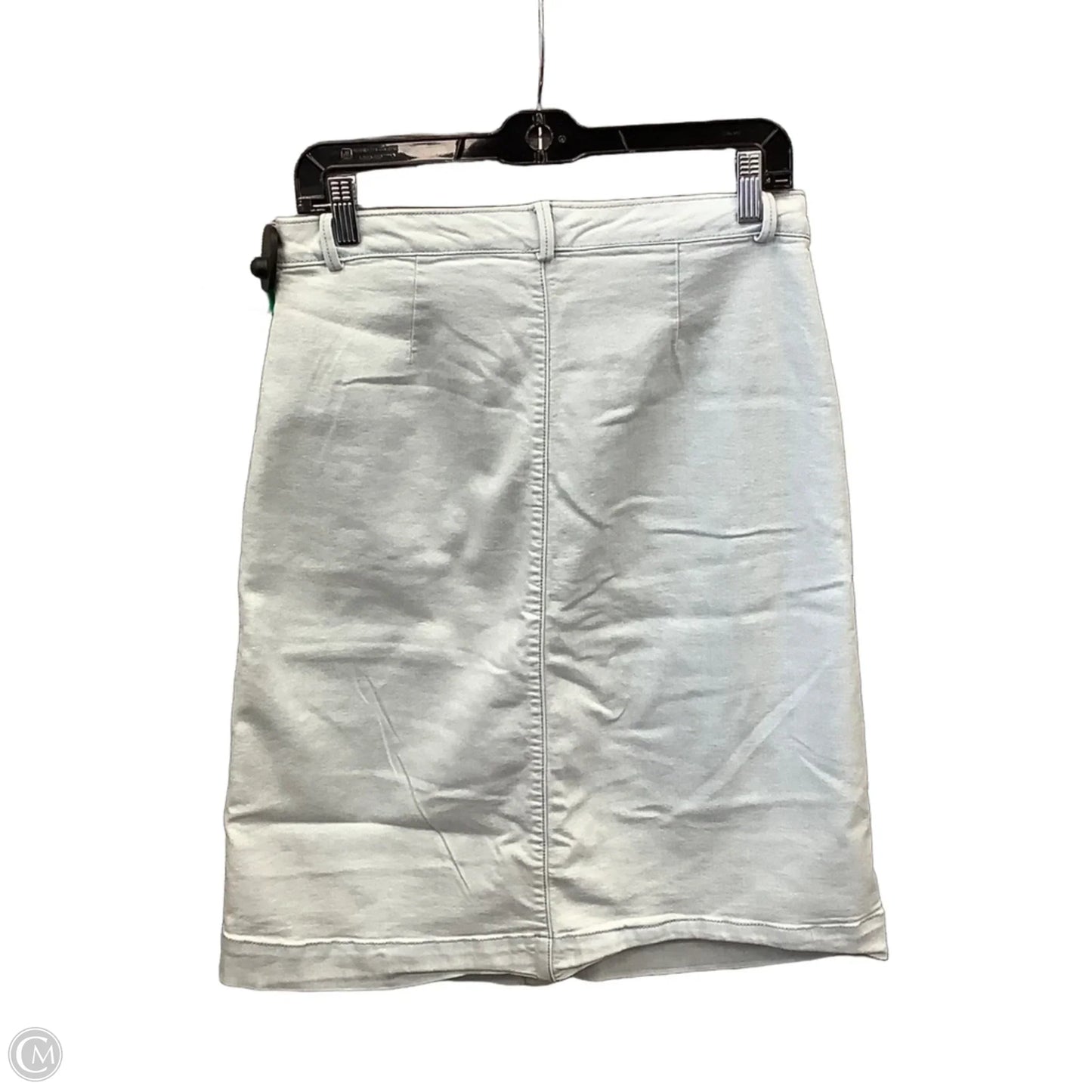 Skirt Midi By Vintage America In Blue Denim, Size: 6