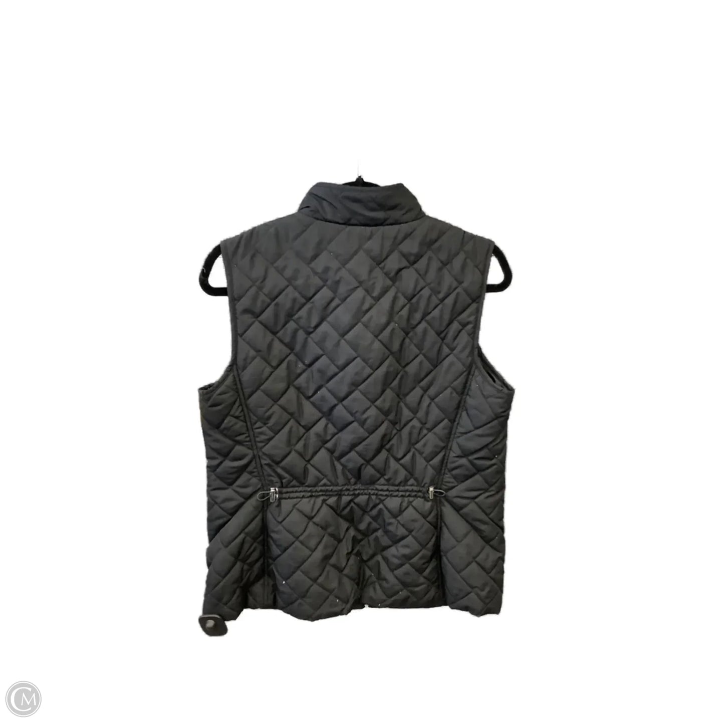 Vest Puffer & Quilted By Croft And Barrow In Black, Size: M