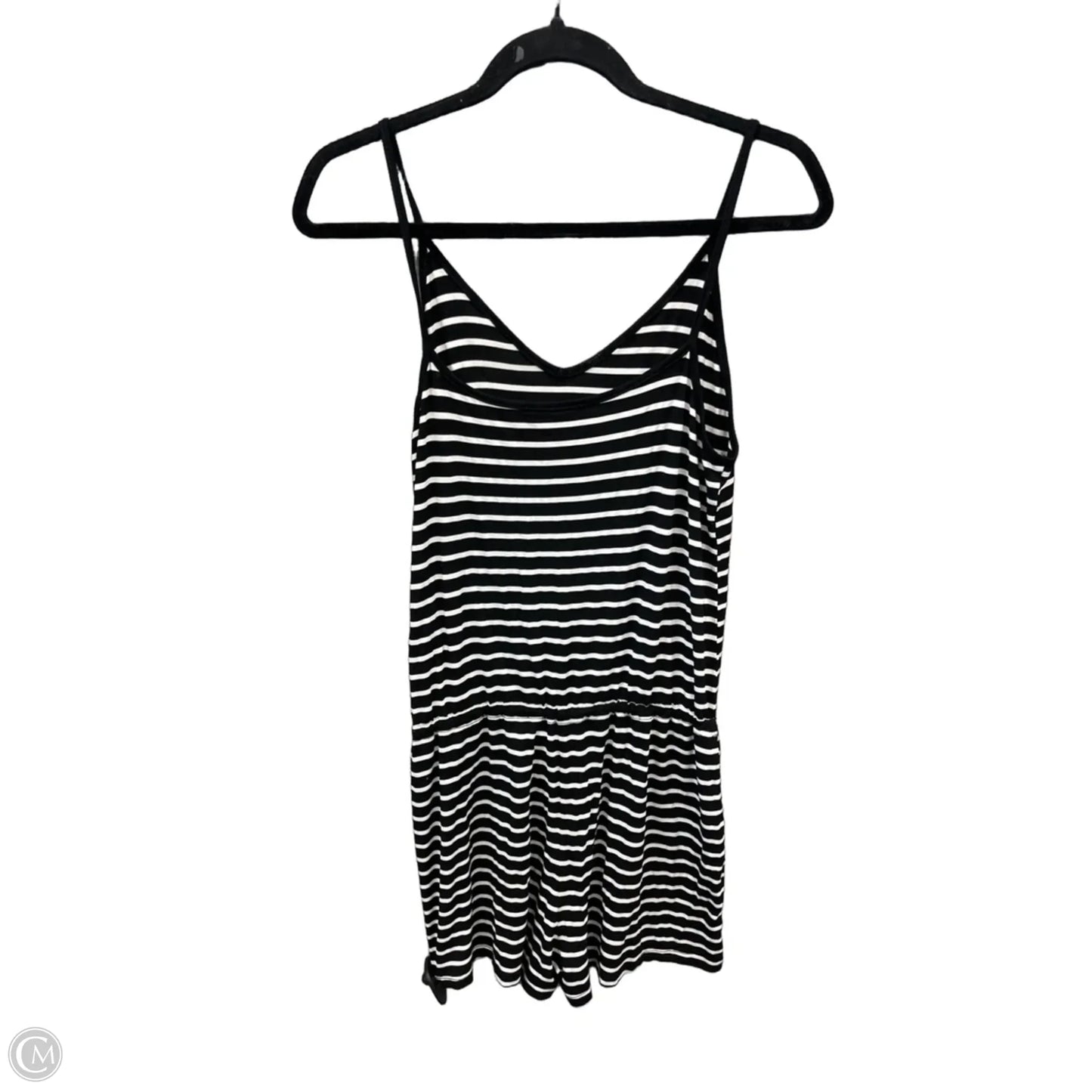 Romper By Clothes Mentor In Striped Pattern, Size: M