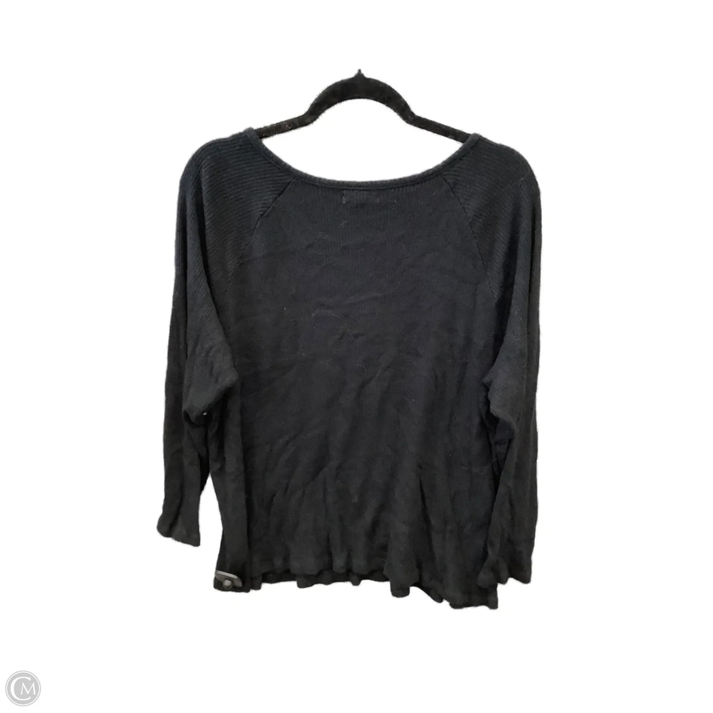 Top Long Sleeve By Maurices In Black, Size: 3x