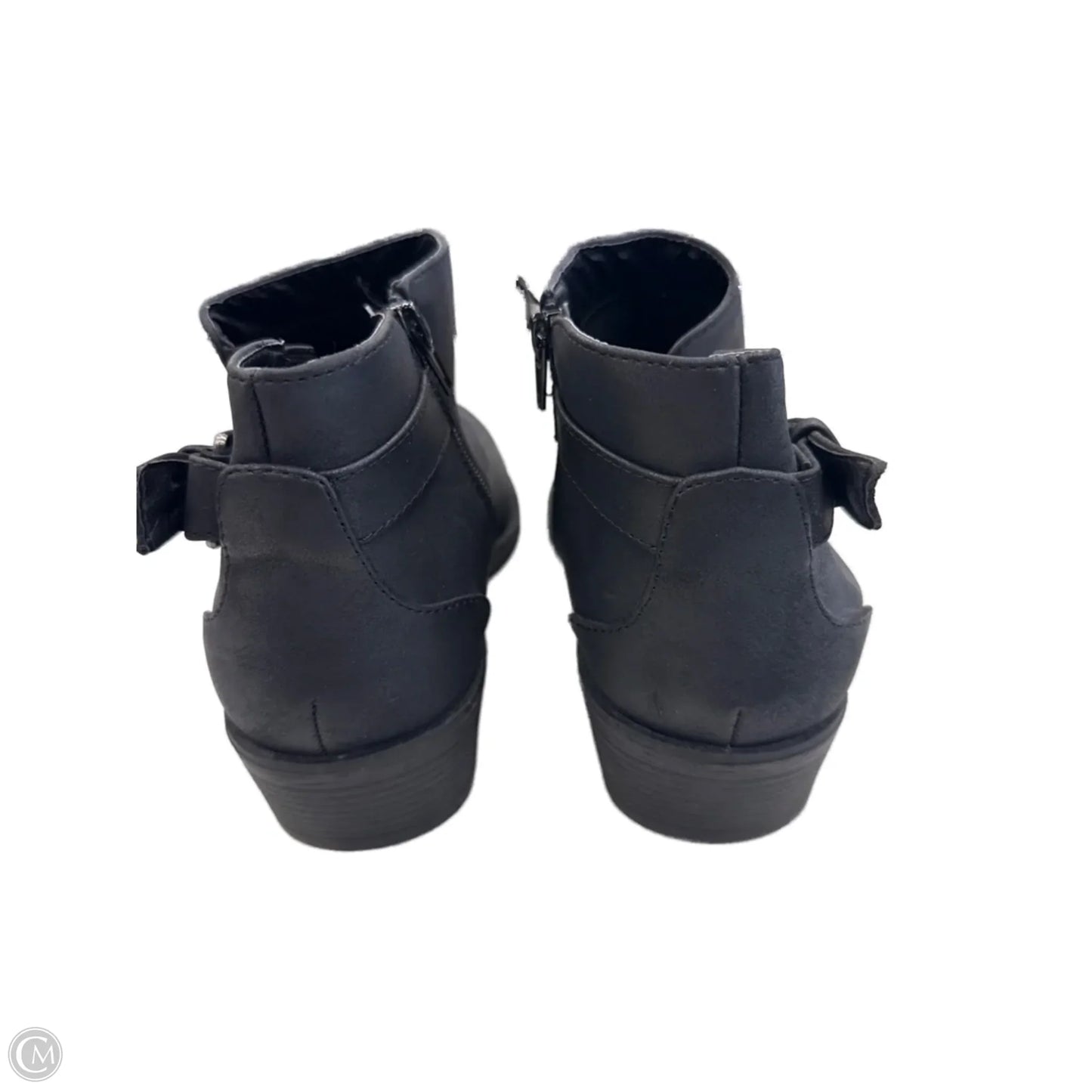 Boots Ankle Flats By Lane Bryant In Black, Size: 8.5