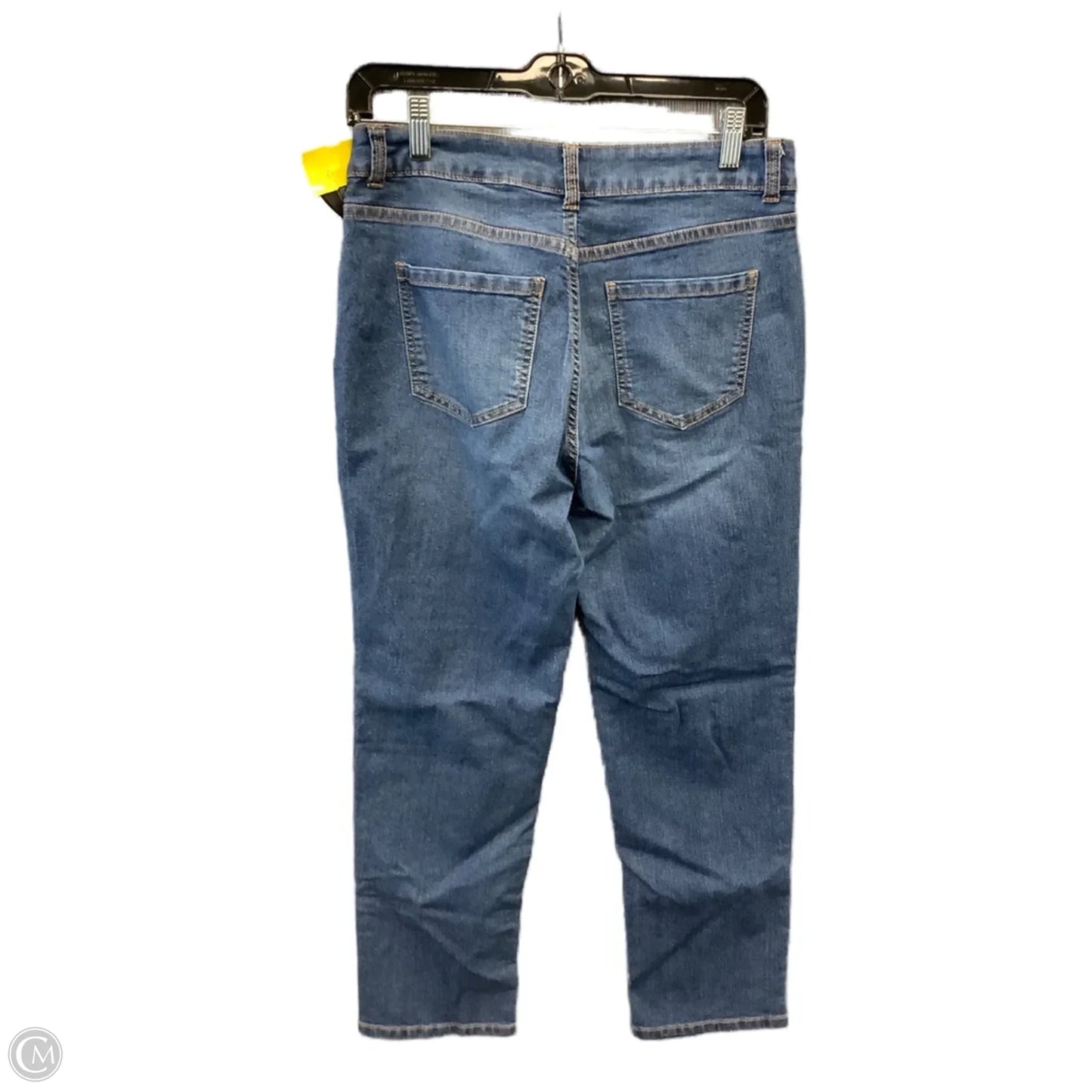 Jeans Straight By Time And Tru In Blue Denim, Size: 6
