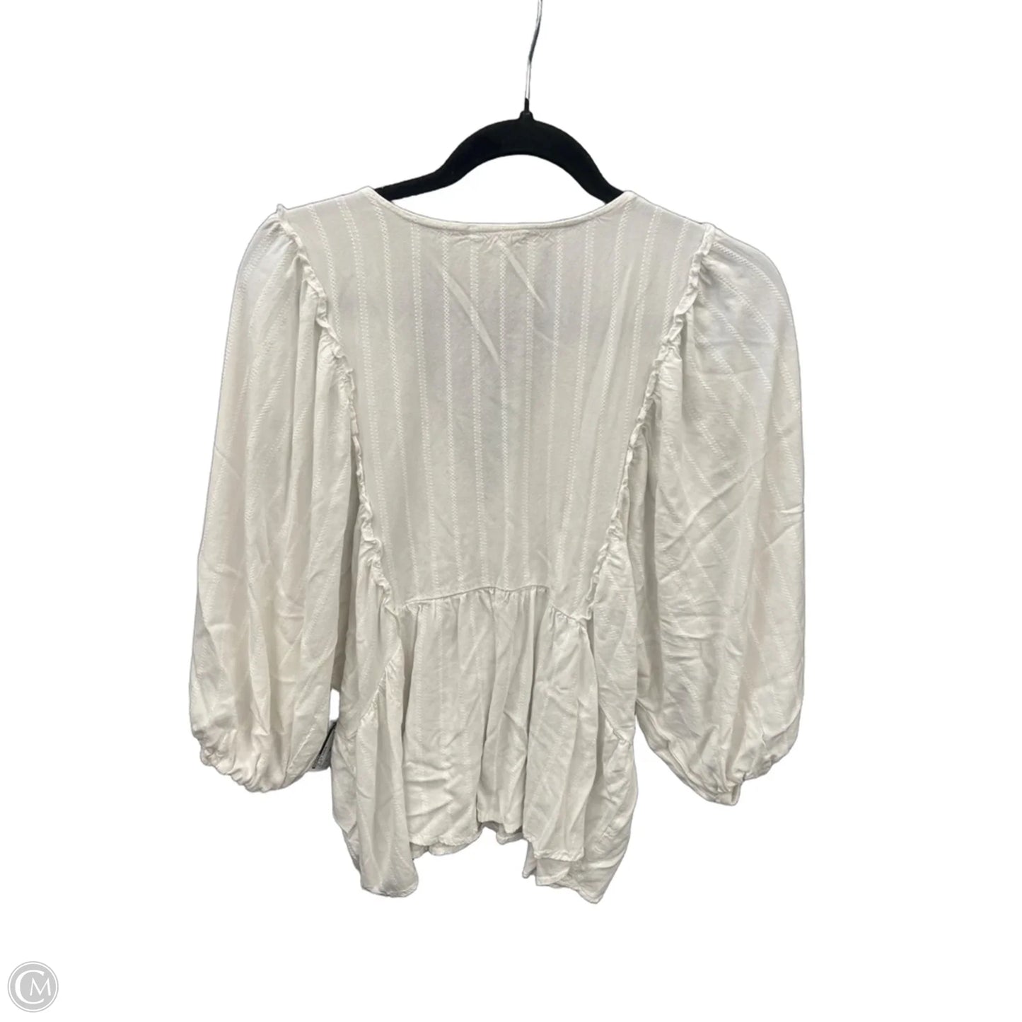 Top 3/4 Sleeve By Maurices In White, Size: Xl