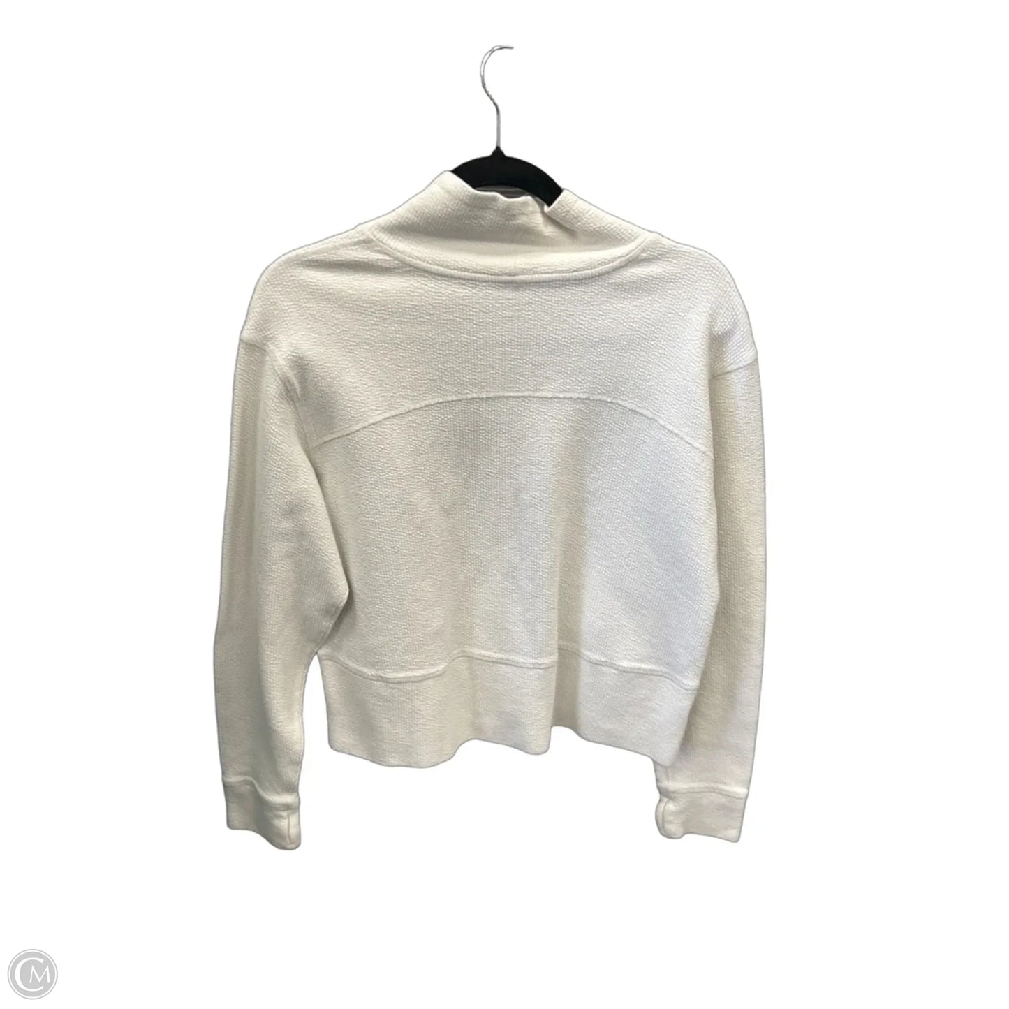 Athletic Sweatshirt Crewneck By 90 Degrees By Reflex In White, Size: Xl