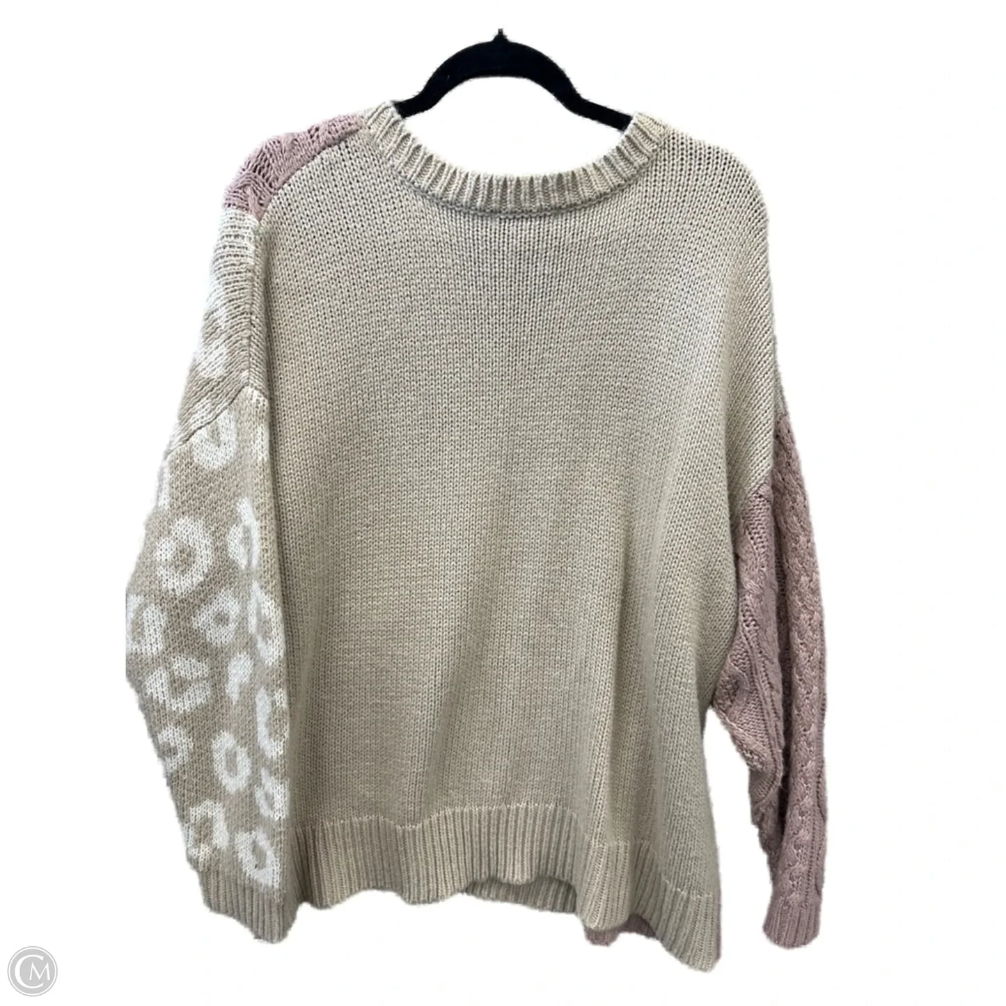Sweater By Cato In Brown, Size: 3x