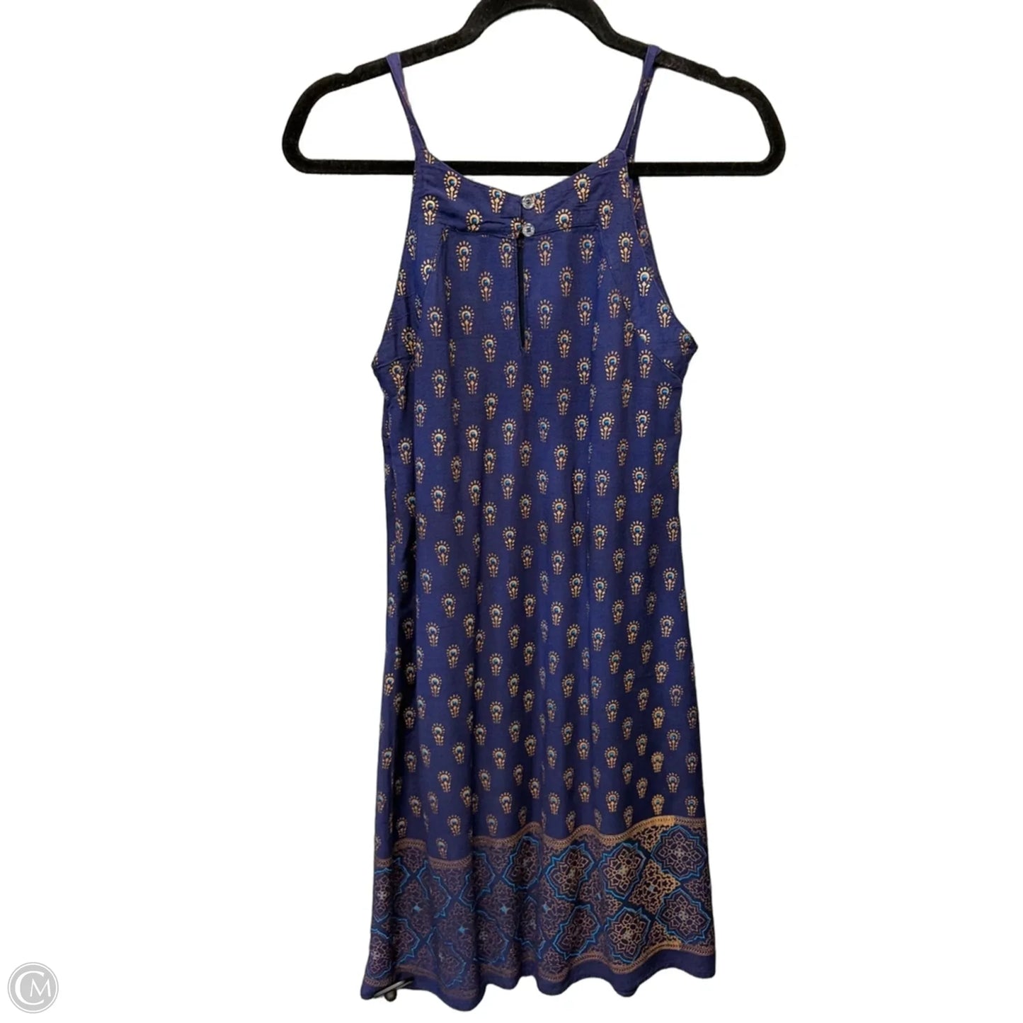 Dress Casual Midi By Clothes Mentor In Blue, Size: S
