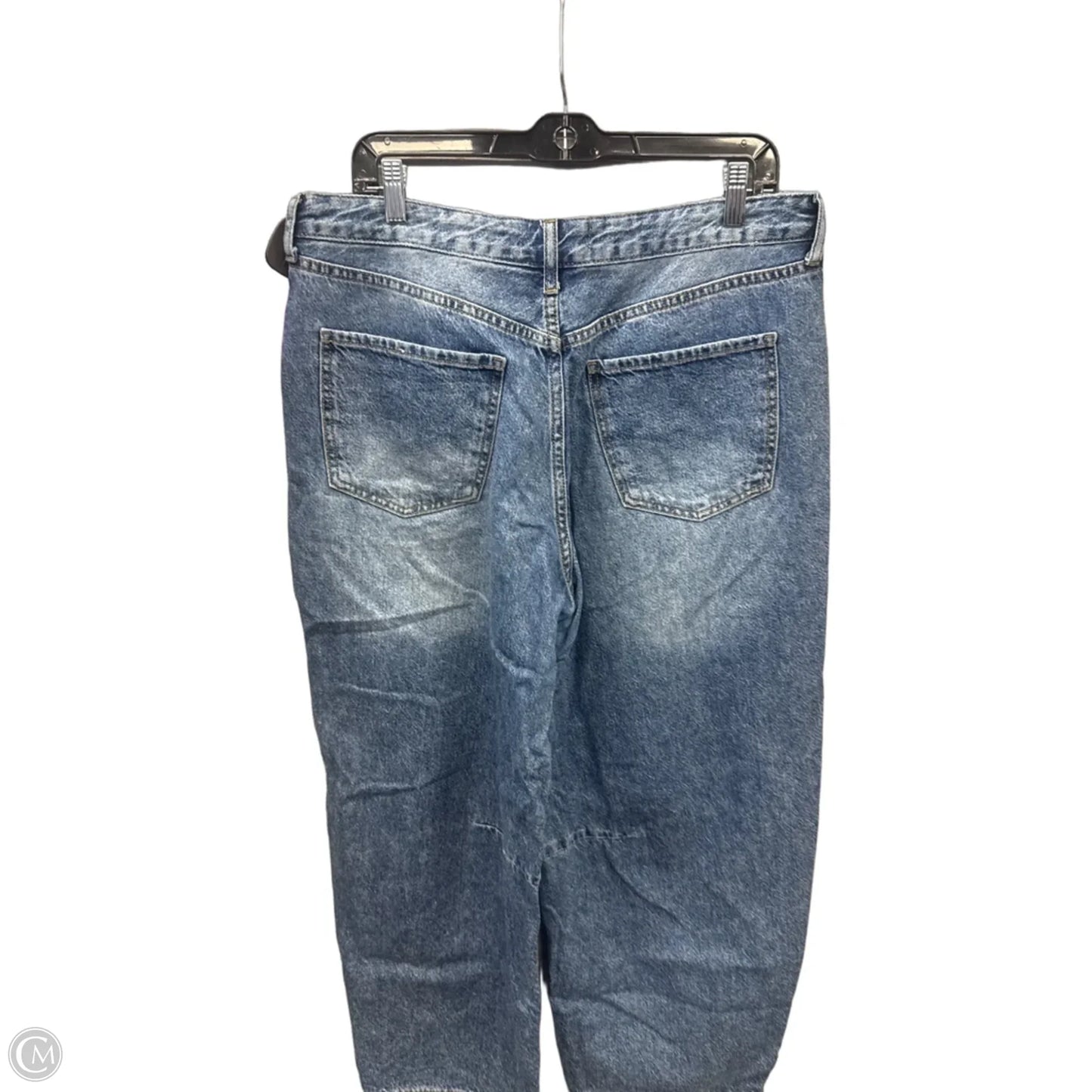 Jeans Wide Leg By Clothes Mentor In Blue Denim, Size: 12