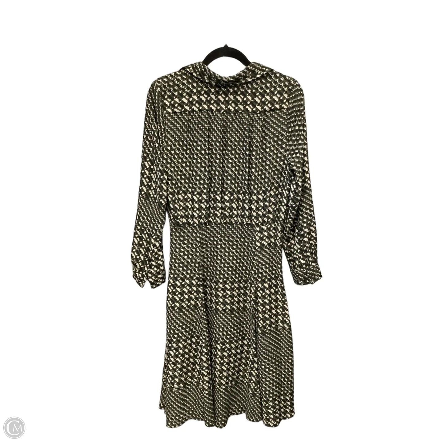 Dress Casual Midi By Who What Wear In Green, Size: M