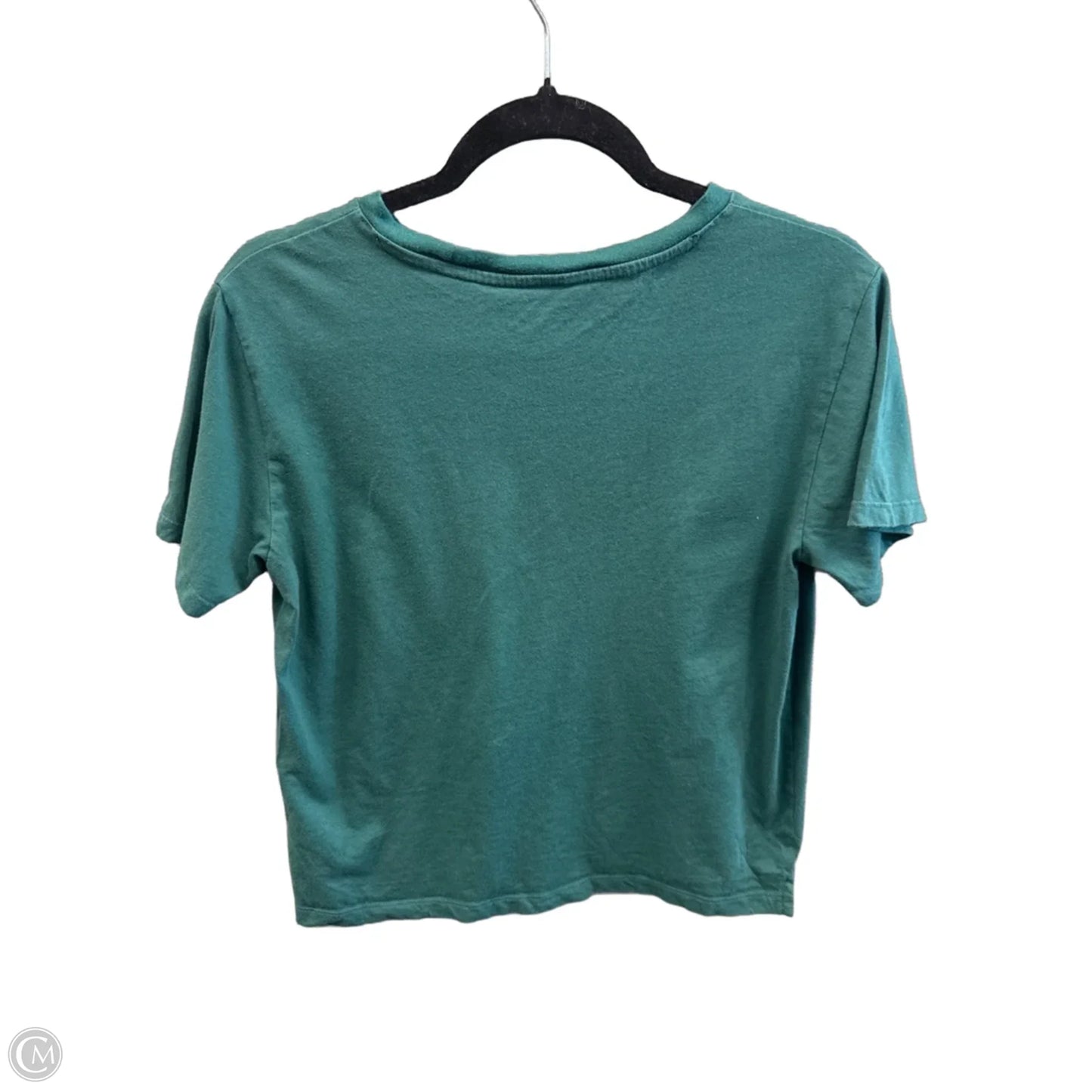 Top Short Sleeve Basic By Free Assembly In Green, Size: S