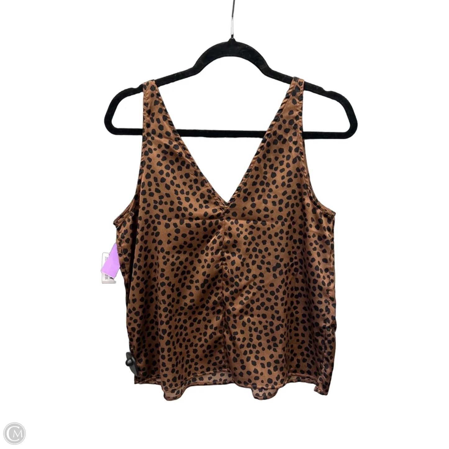 Top Sleeveless By Old Navy In Brown, Size: M