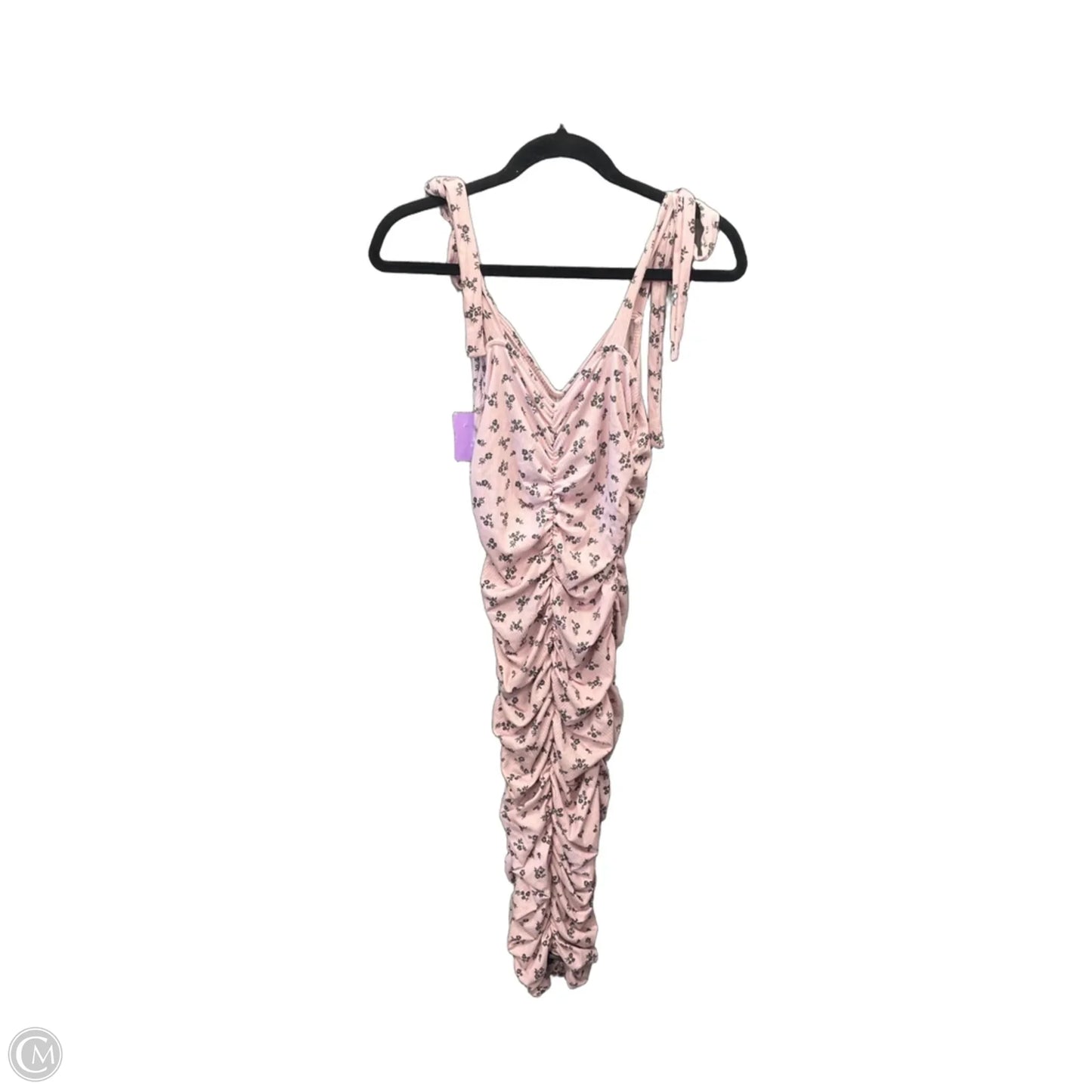 Dress Casual Midi By Clothes Mentor In Pink, Size: M