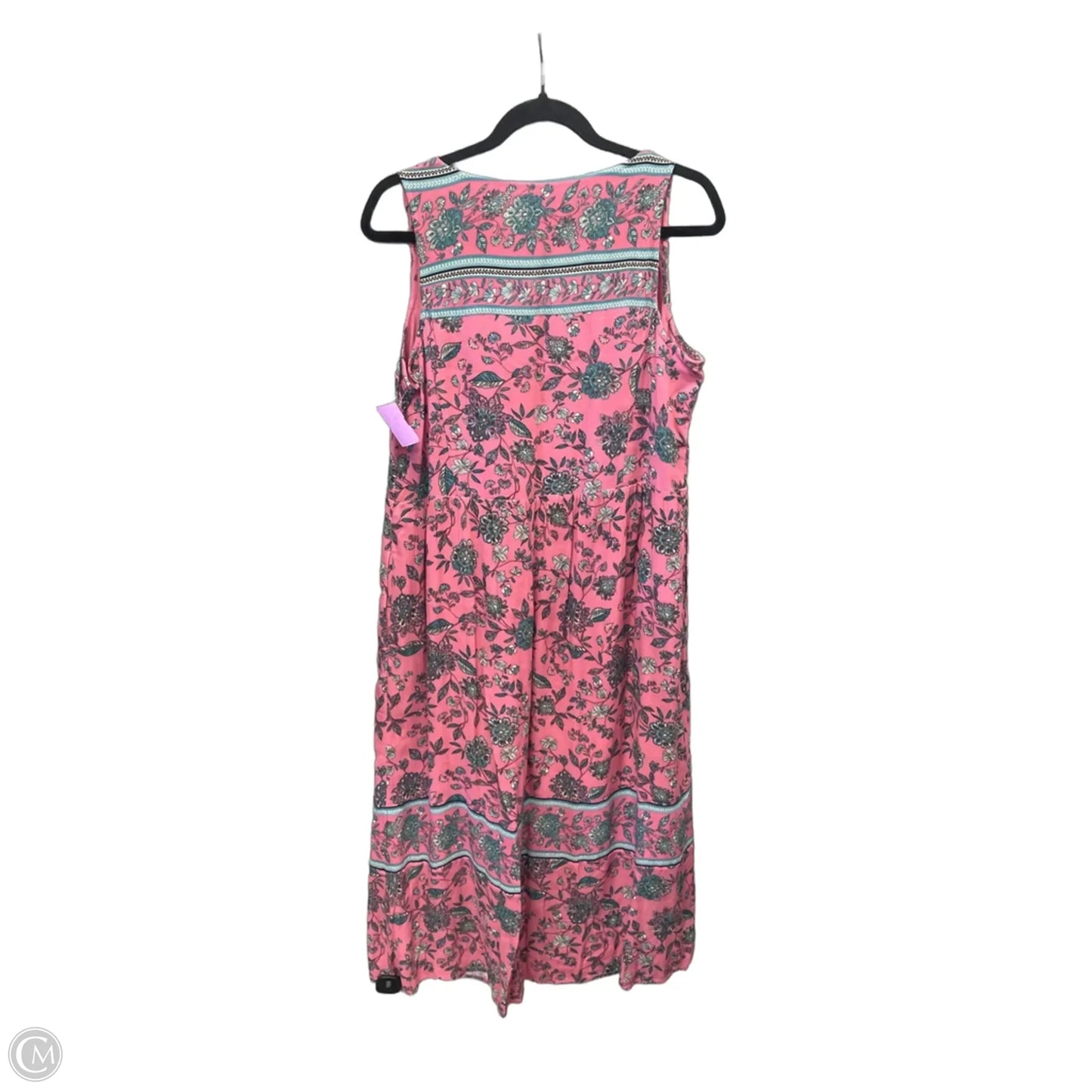 Dress Casual Maxi By J. Jill In Pink, Size: Mp